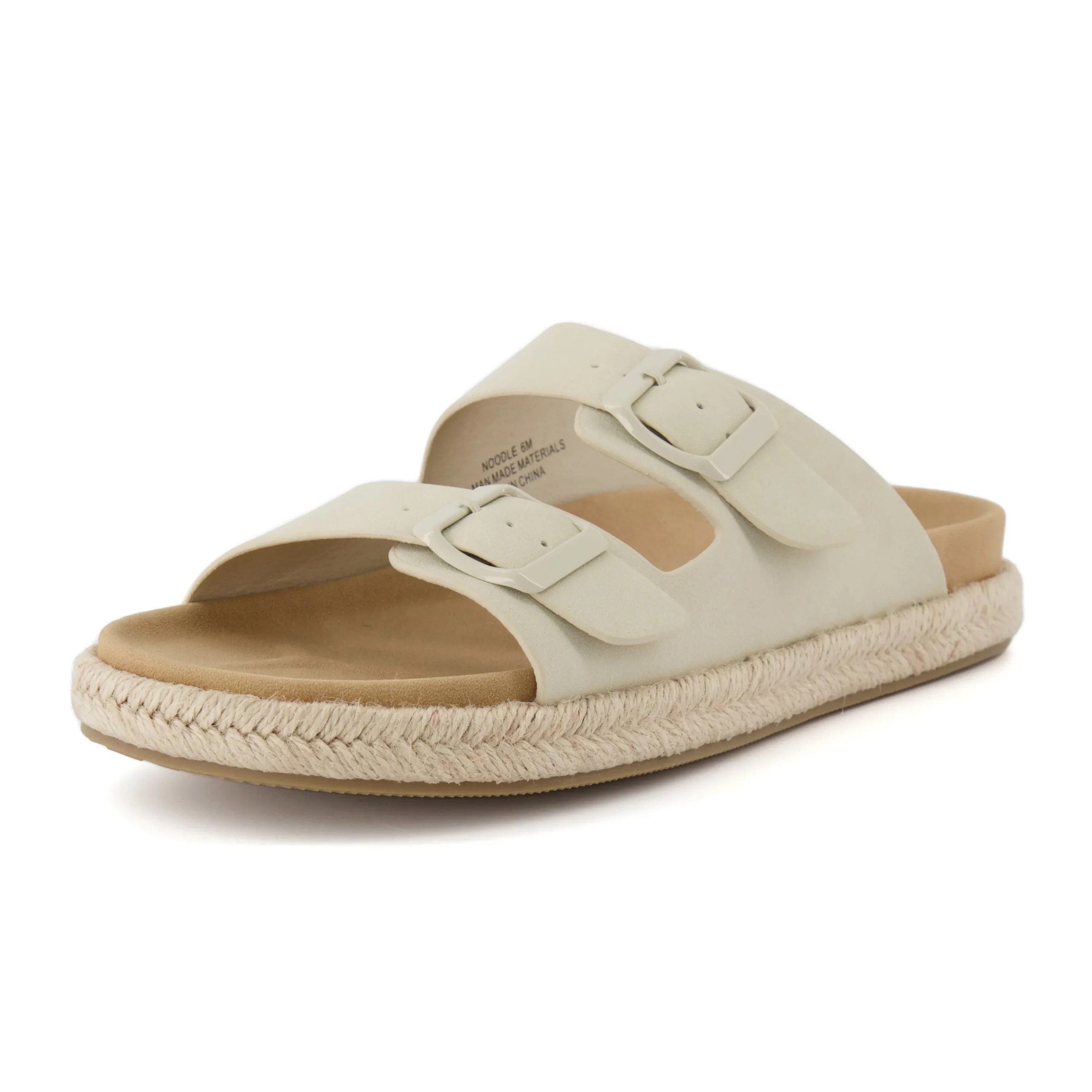 Slide Sandals | Footbed Sandals>Cushionaire Noodle Espadrille Footbed Sandal