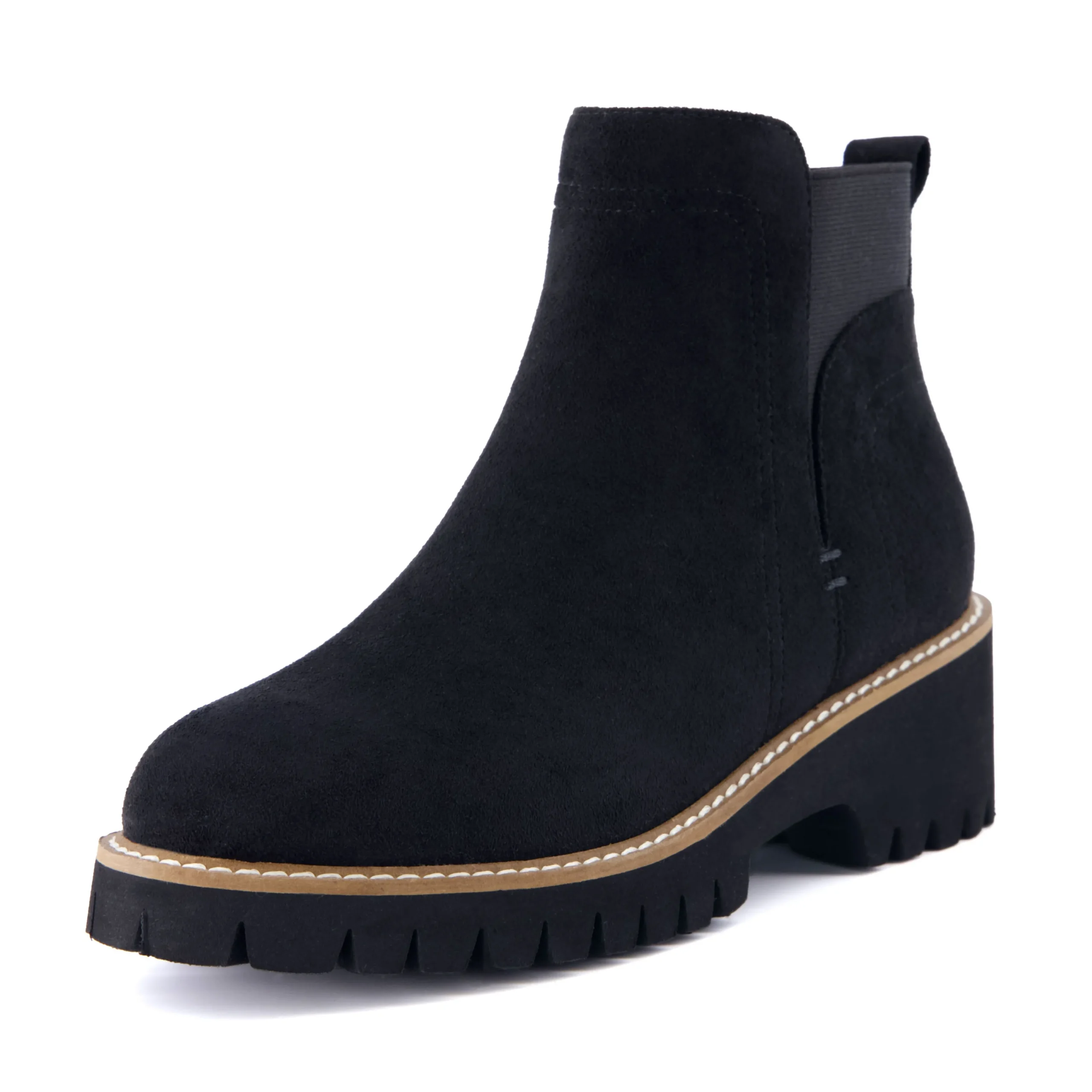Chelsea Boots | Booties>Cushionaire Parade Lug Sole Boot