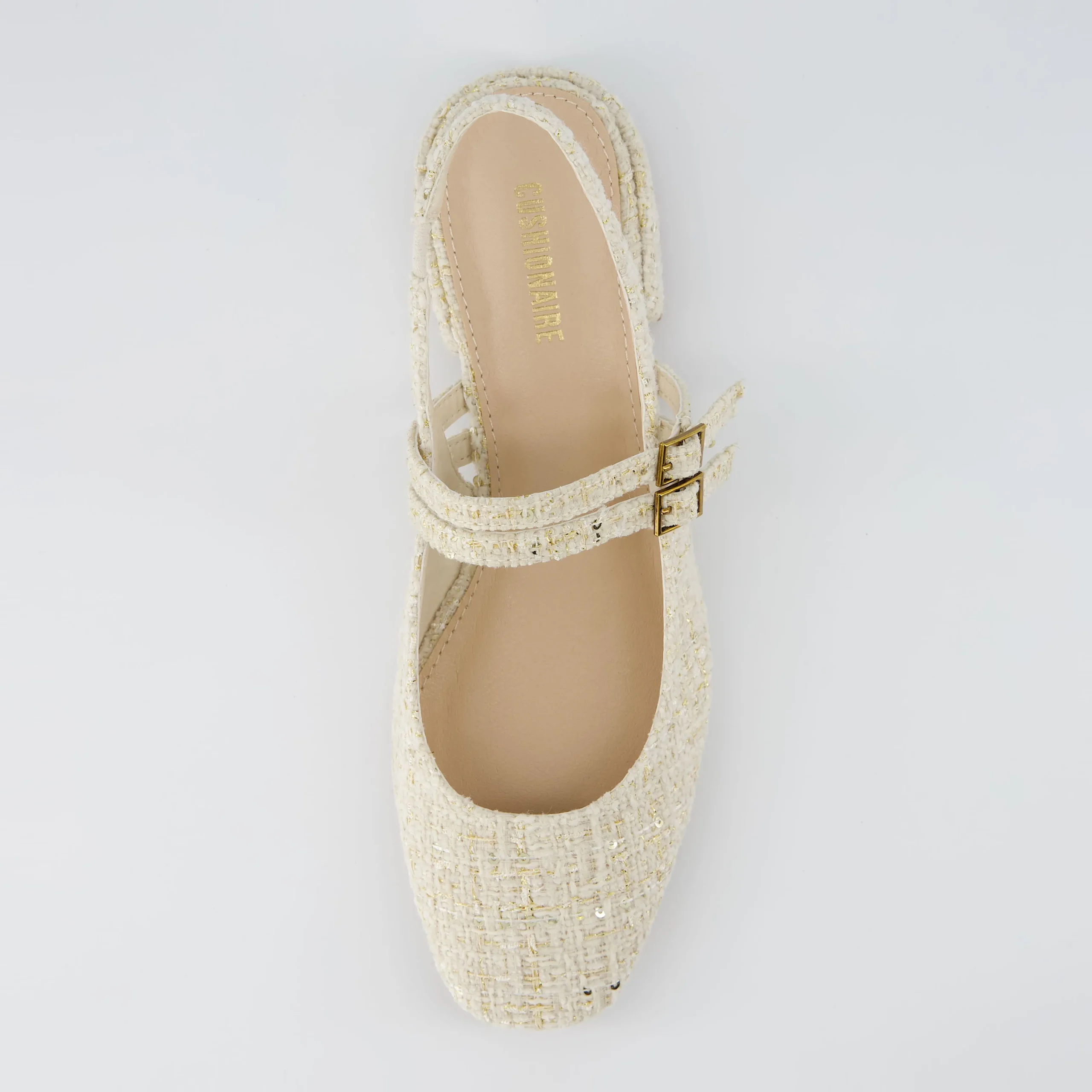 Mary Janes | Casuals>Cushionaire Password Tweed Mary Jane
