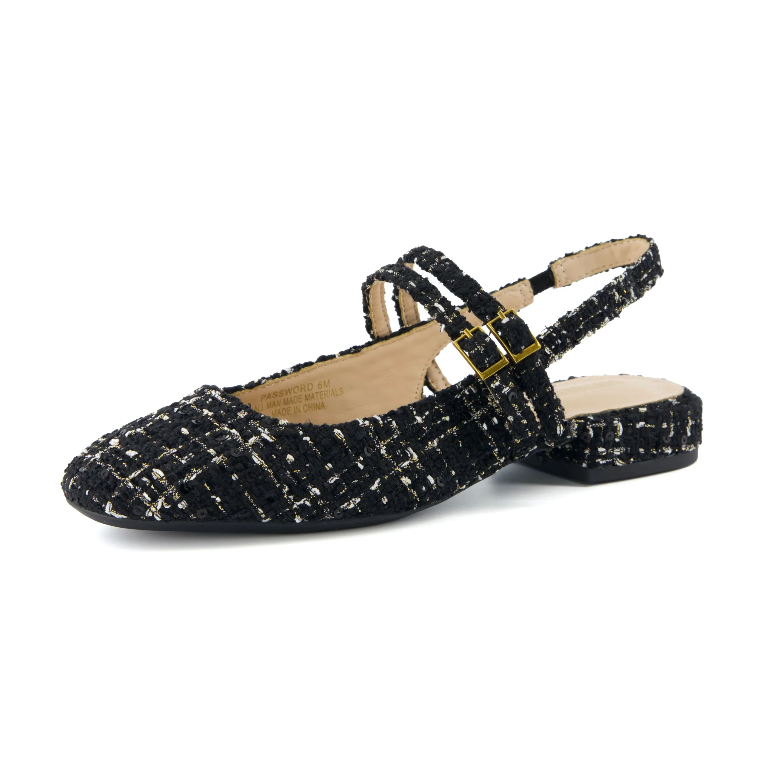 Mary Janes | Casuals>Cushionaire Password Tweed Mary Jane