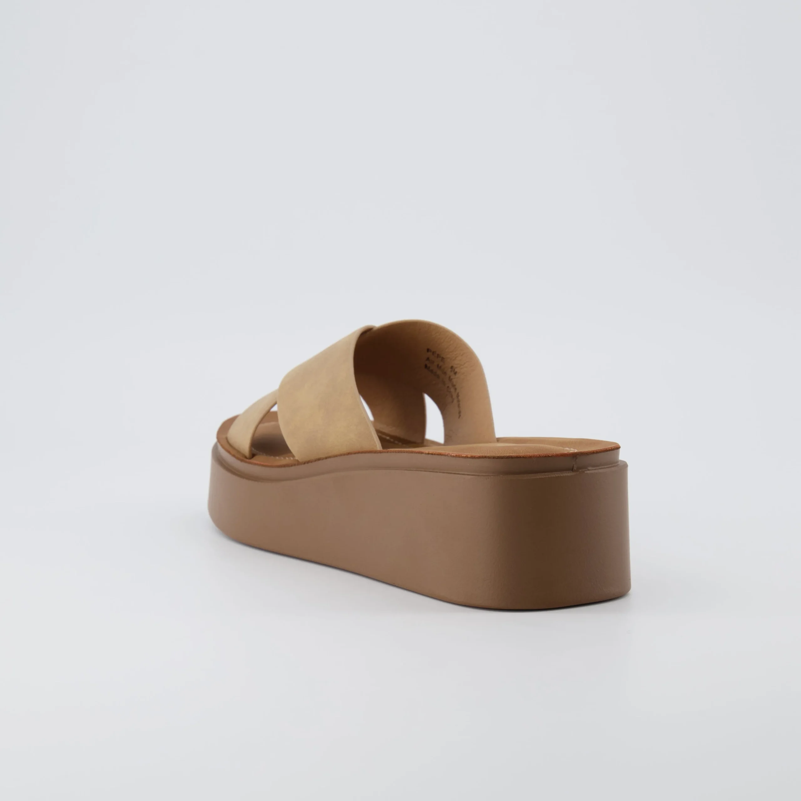 Slide Sandals | Platform Sandals>Cushionaire Pepe Crossband Platform Sandals