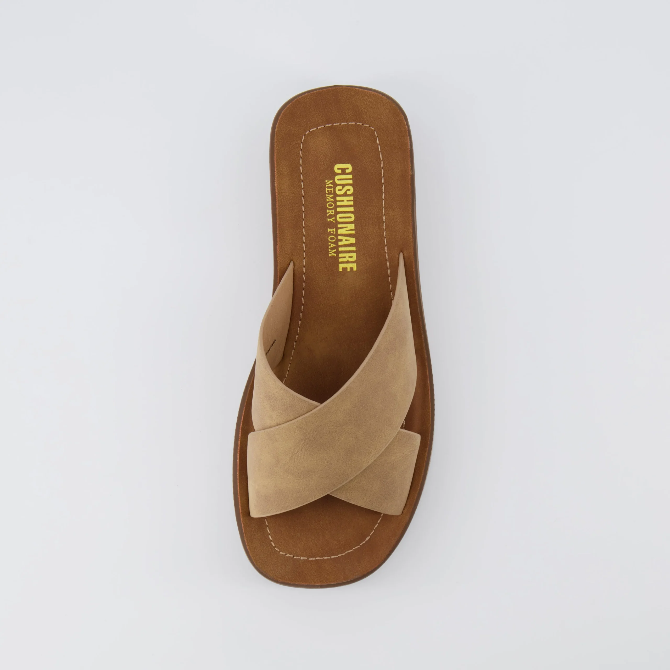Slide Sandals | Platform Sandals>Cushionaire Pepe Crossband Platform Sandals