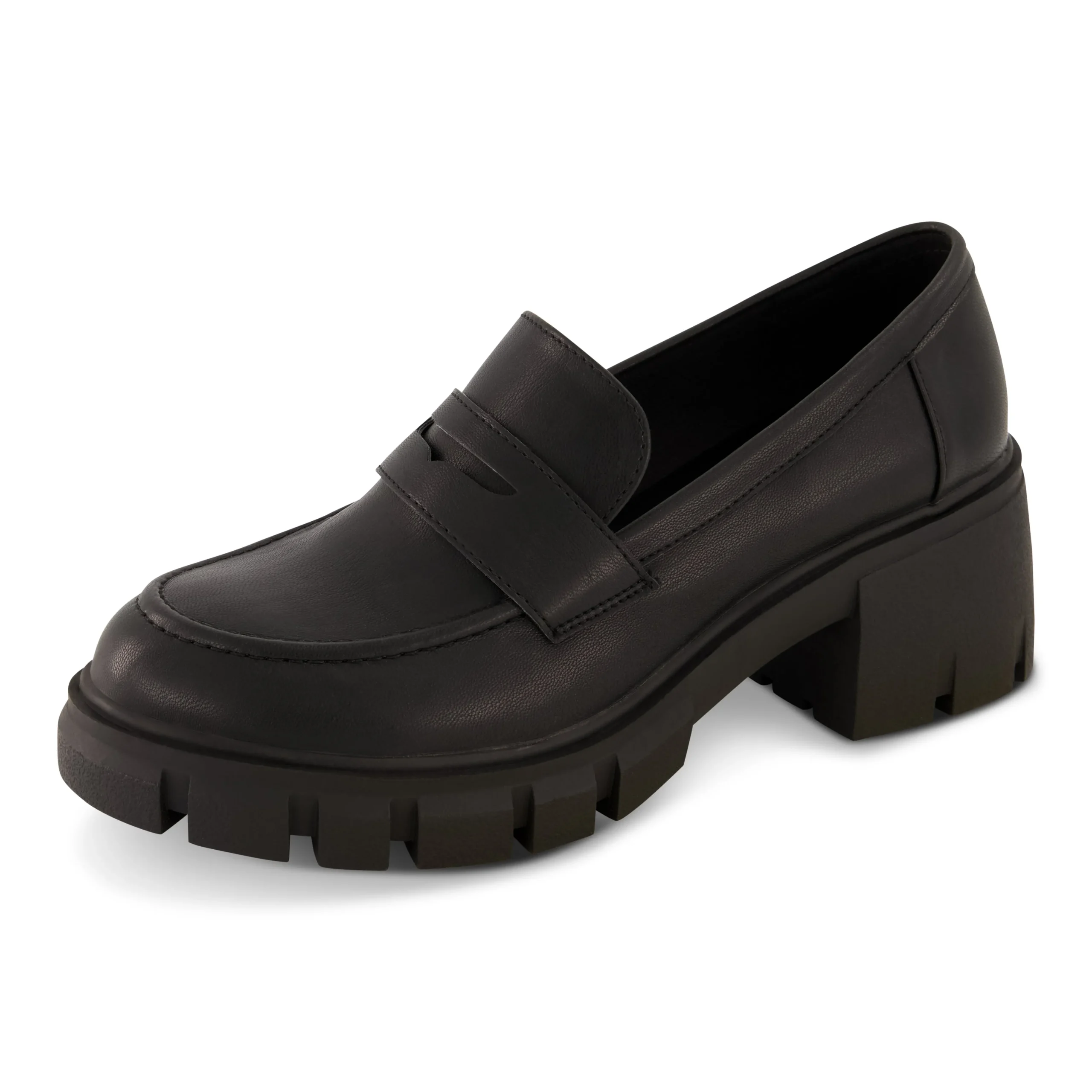 Casuals | Loafers>Cushionaire Pierce Platform Lug Sole Loafer