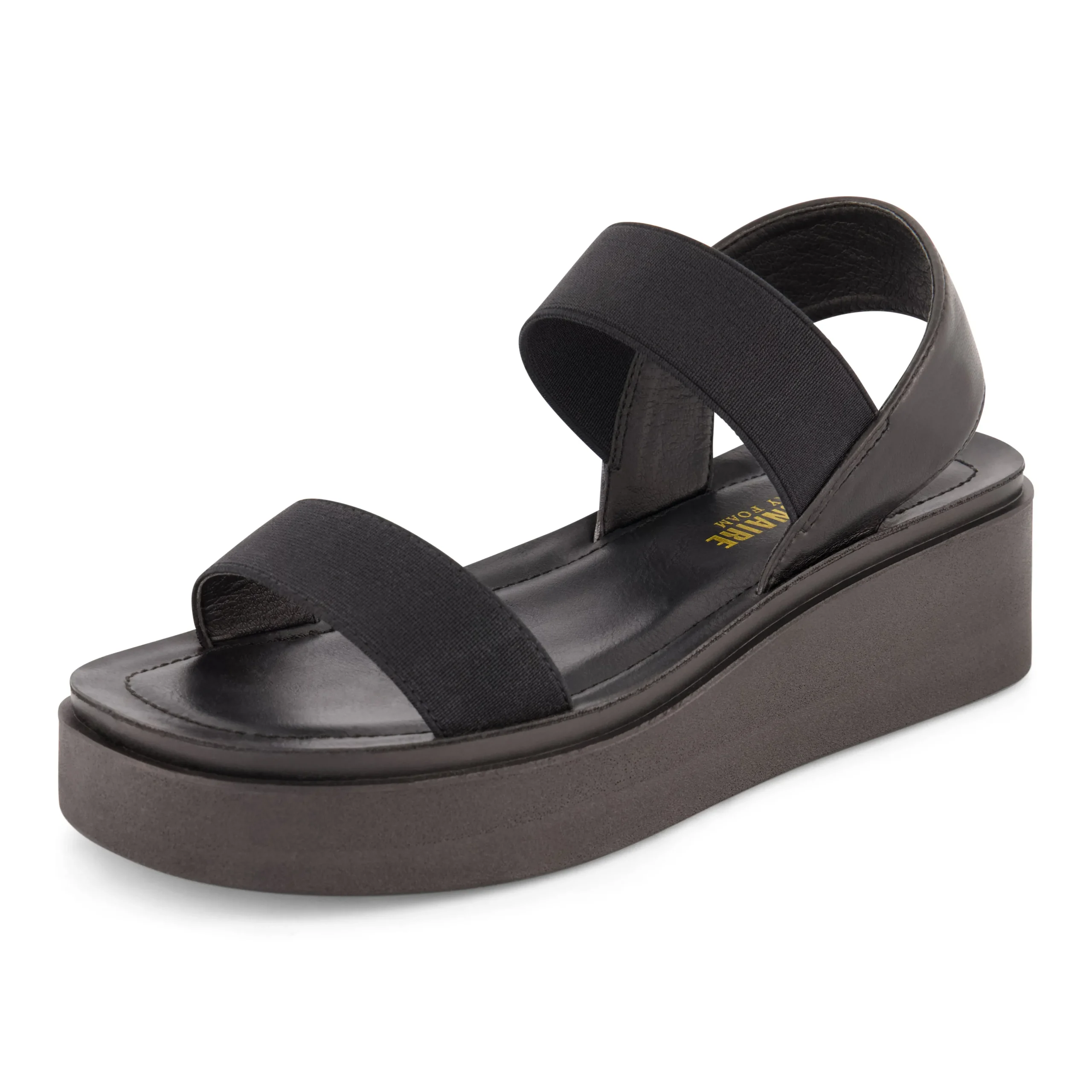 Platform Sandals>Cushionaire Pilar Stretch Platform Sandal