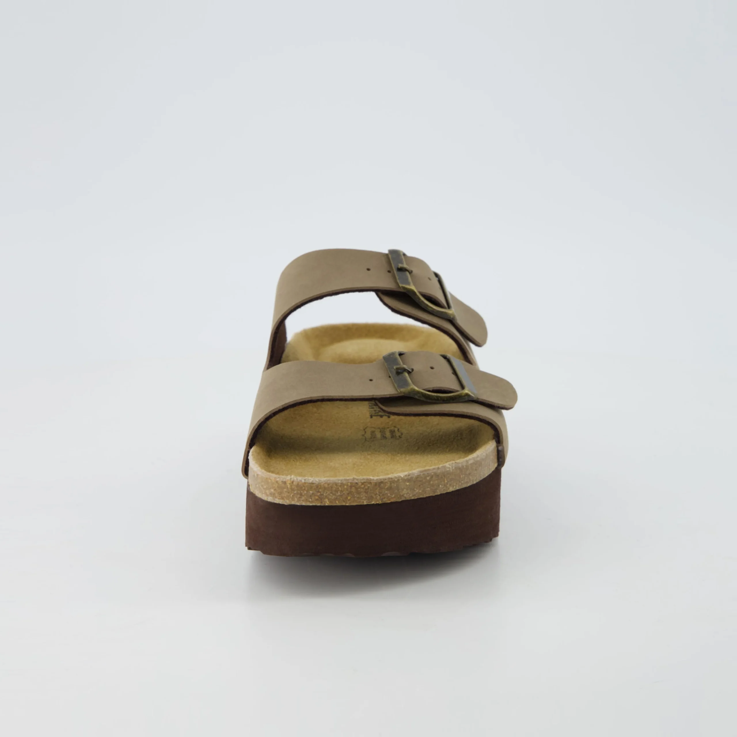 Platform Sandals | Footbed Sandals>Cushionaire Plane Platform Footbed Sandal
