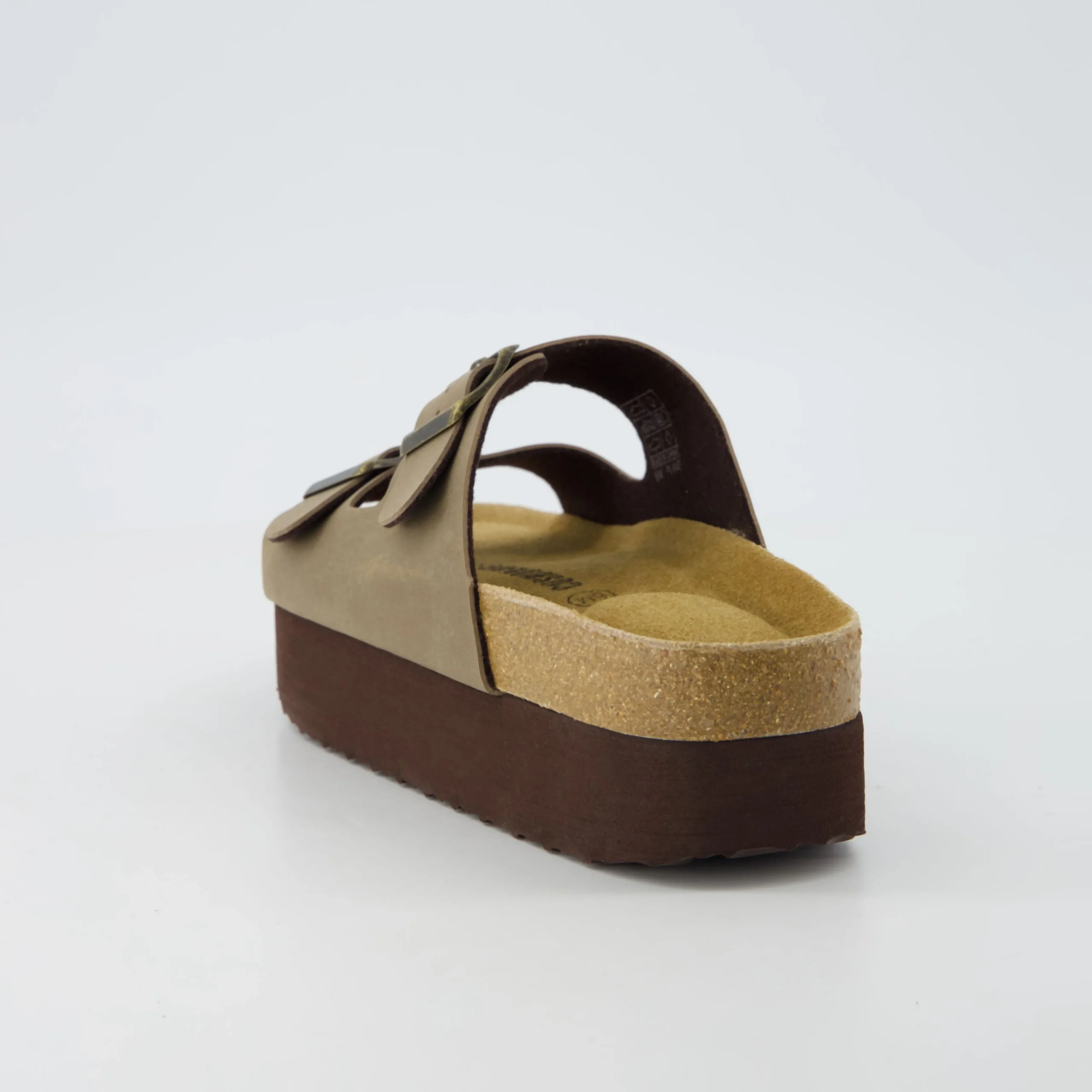 Platform Sandals | Footbed Sandals>Cushionaire Plane Platform Footbed Sandal