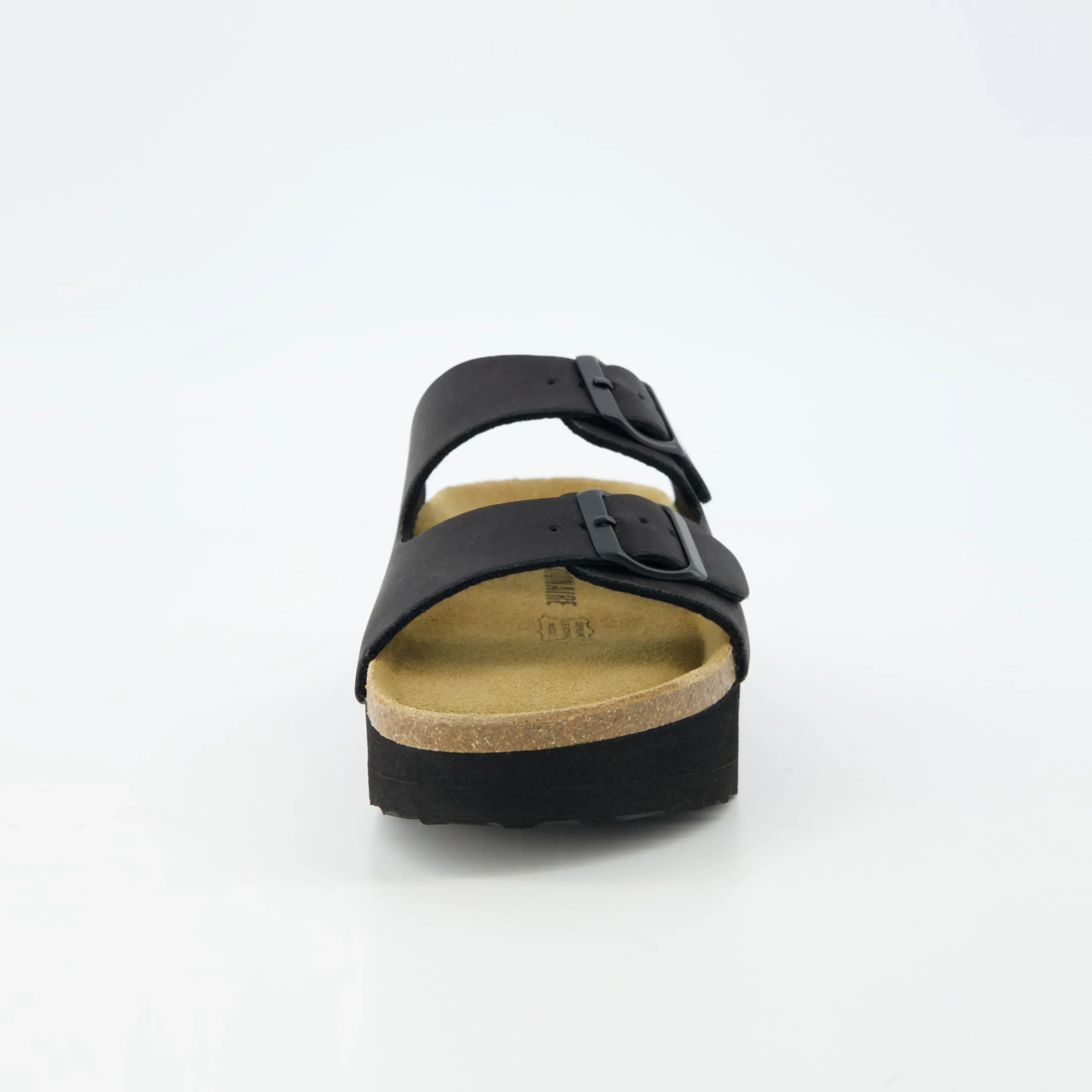 Platform Sandals | Footbed Sandals>Cushionaire Plane Platform Footbed Sandal