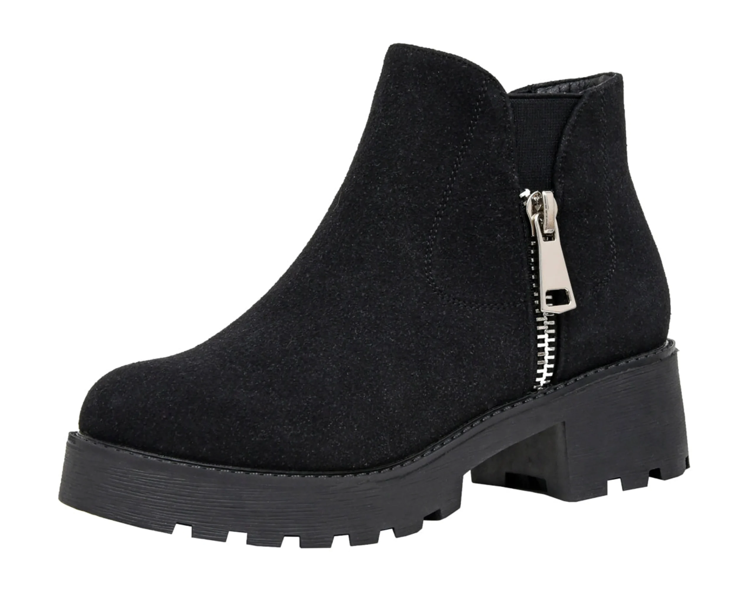 Chelsea Boots | Booties>Cushionaire Portia Lug Bootie