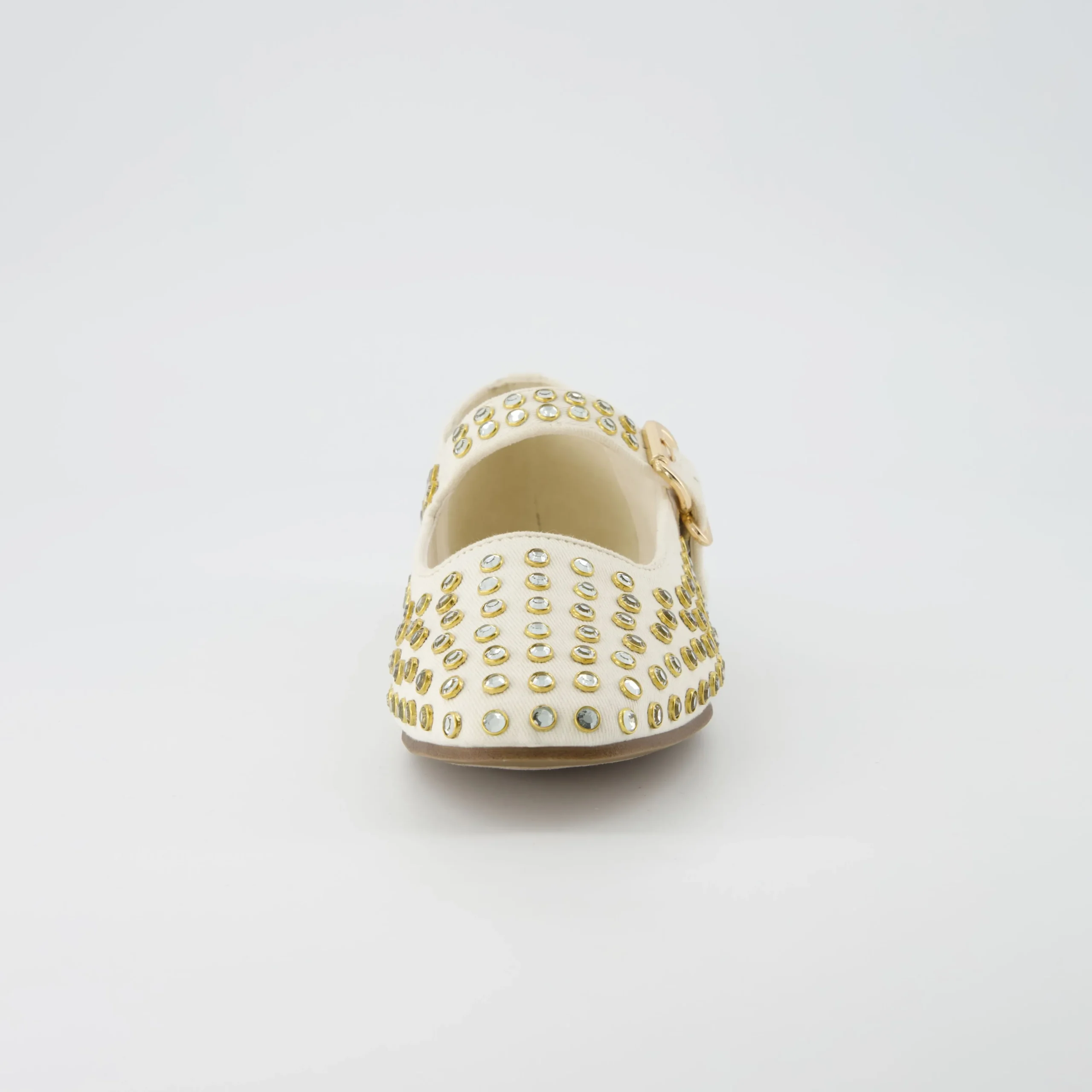 Mary Janes | Casuals>Cushionaire Princess Studded Mary Janes Beige