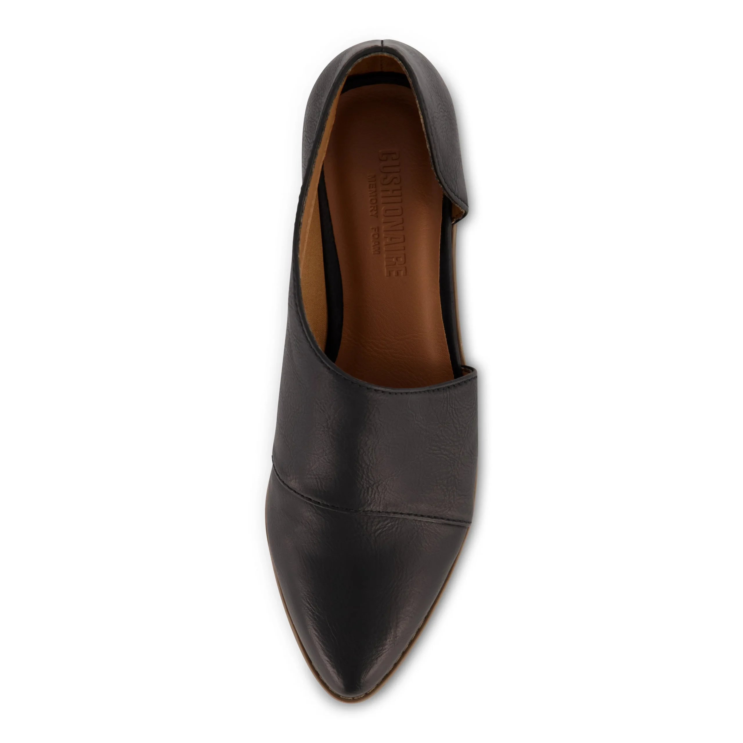 Casuals>Cushionaire Puck Casual Cut Out Flat
