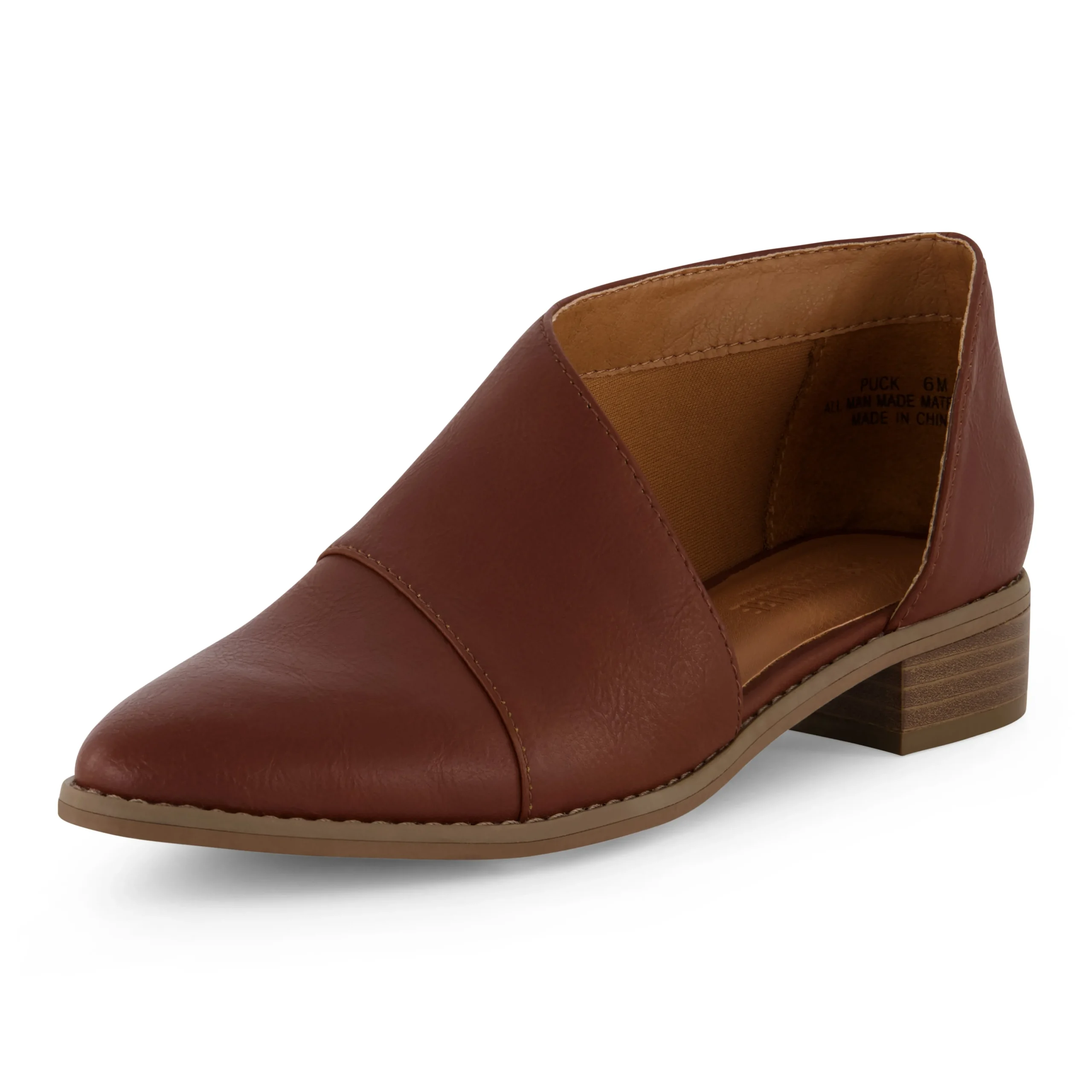 Casuals>Cushionaire Puck Casual Cut Out Flat