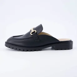Clogs & Mules | Casuals>Cushionaire Ragu Lug Sole Mule Black