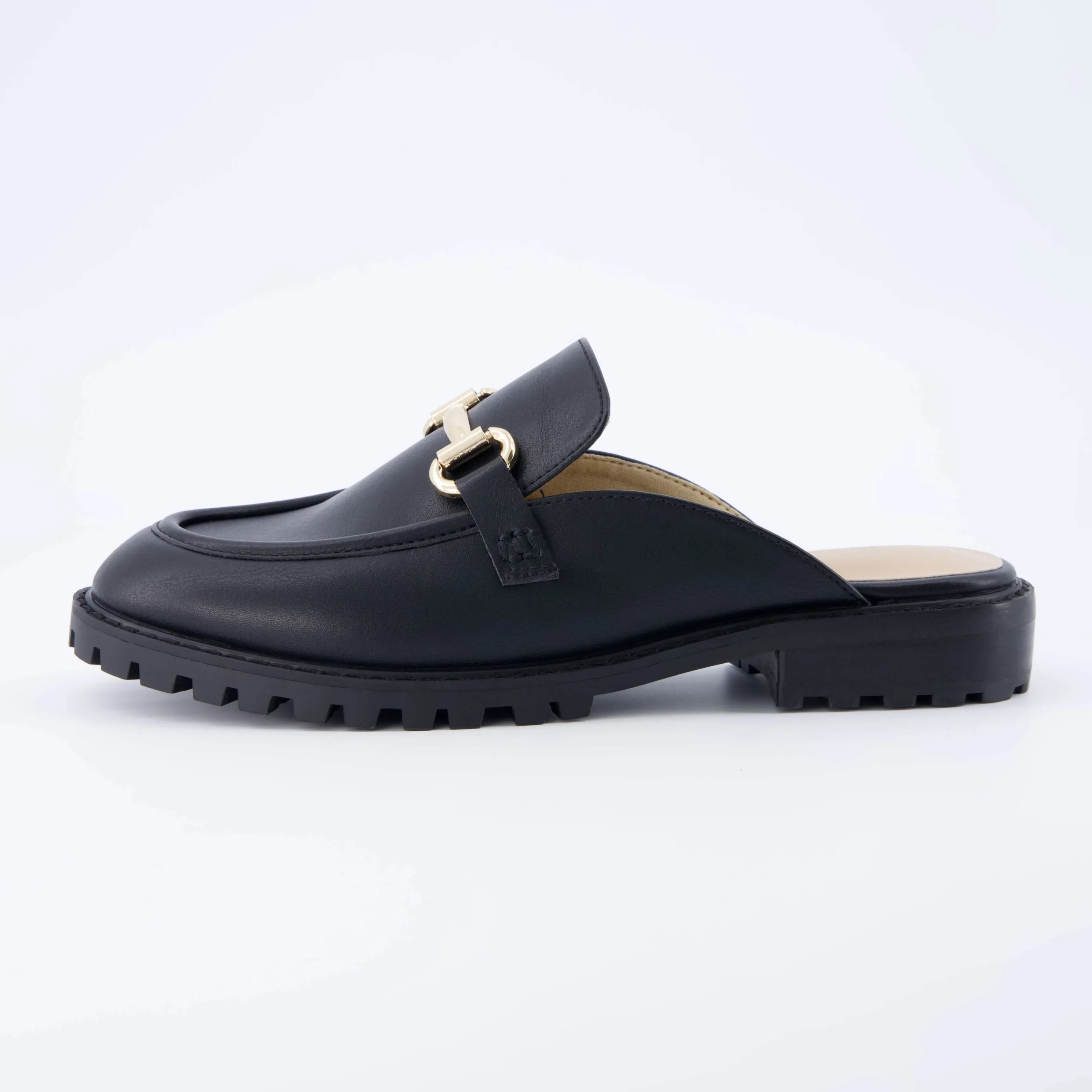 Clogs & Mules | Casuals>Cushionaire Ragu Lug Sole Mule Black