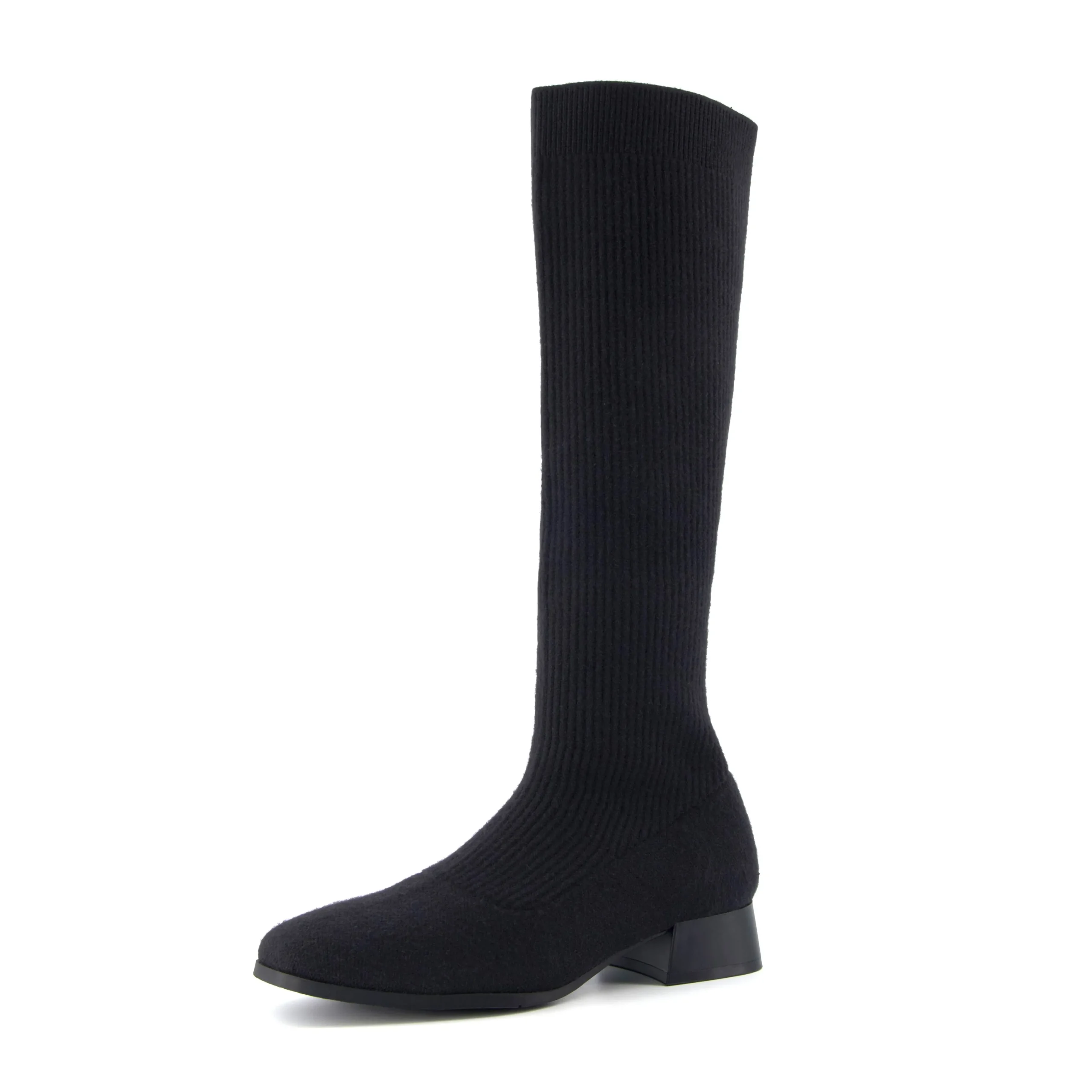 Dress Boots>Cushionaire Rialto Knit Knee-High Boot