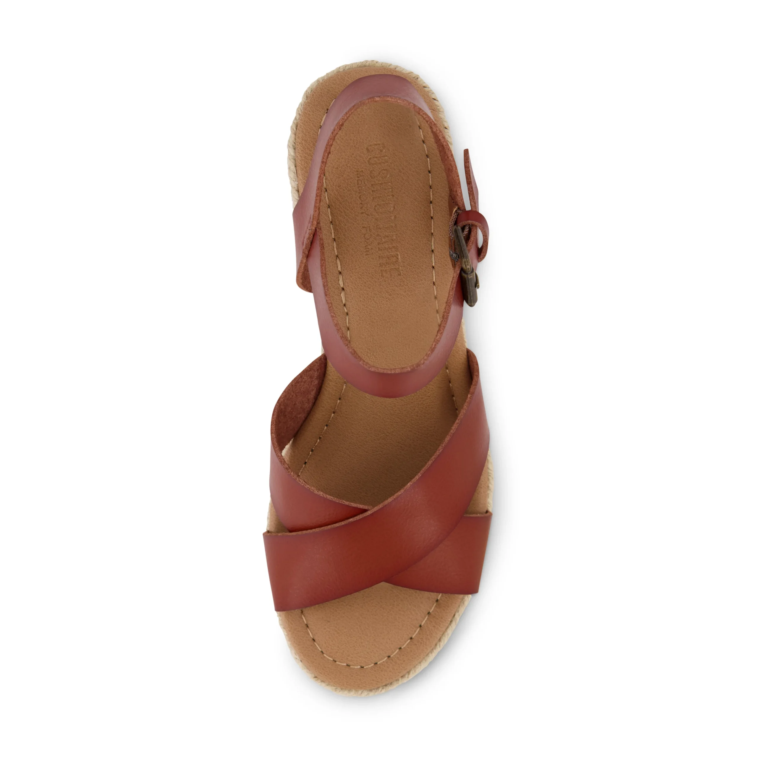 Clogs & Mules | Dress Sandals>Cushionaire Robbie Cross Band Wedge Sandal