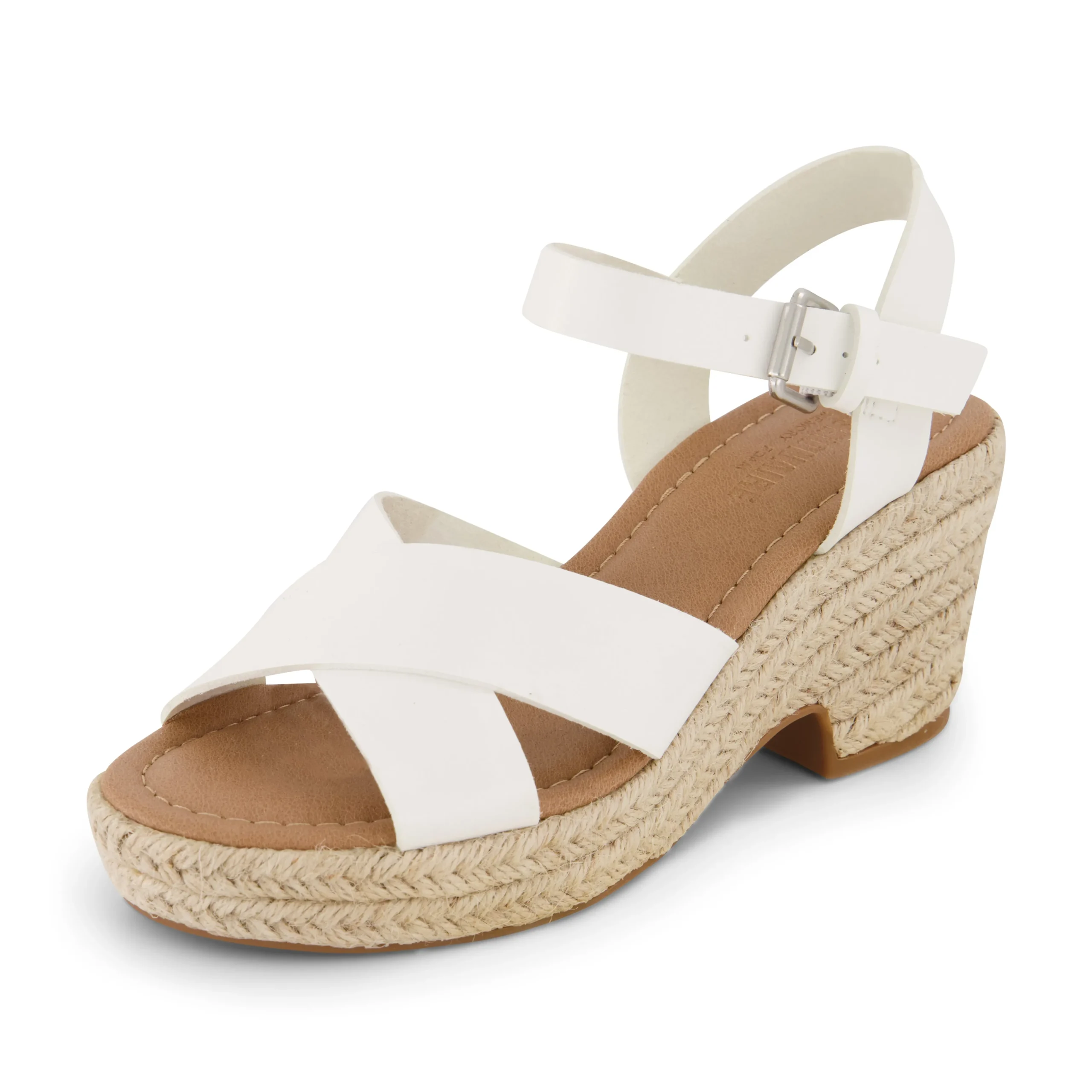 Clogs & Mules | Dress Sandals>Cushionaire Robbie Cross Band Wedge Sandal
