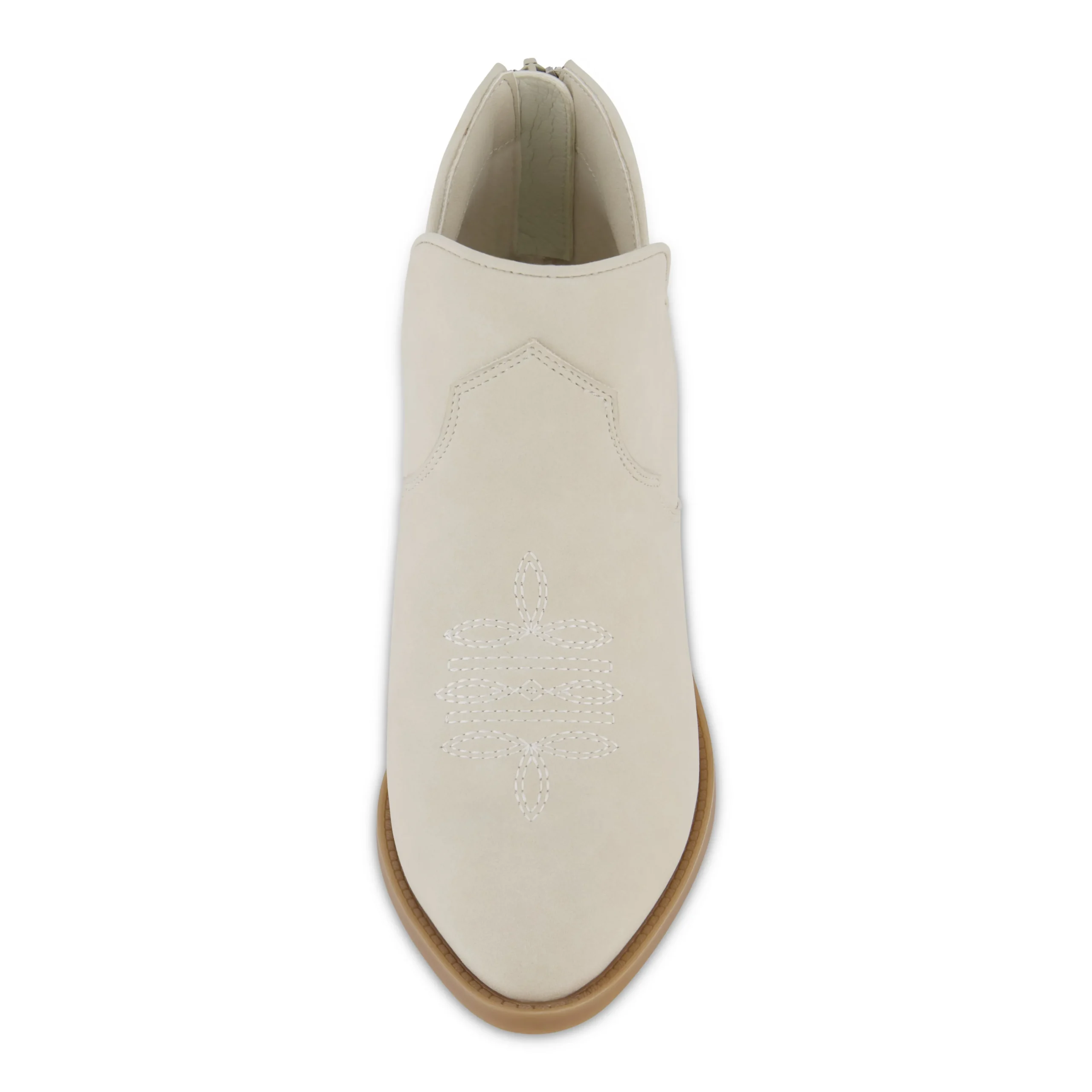 Booties>Cushionaire Rodeo Western Stacked Heel Bootie