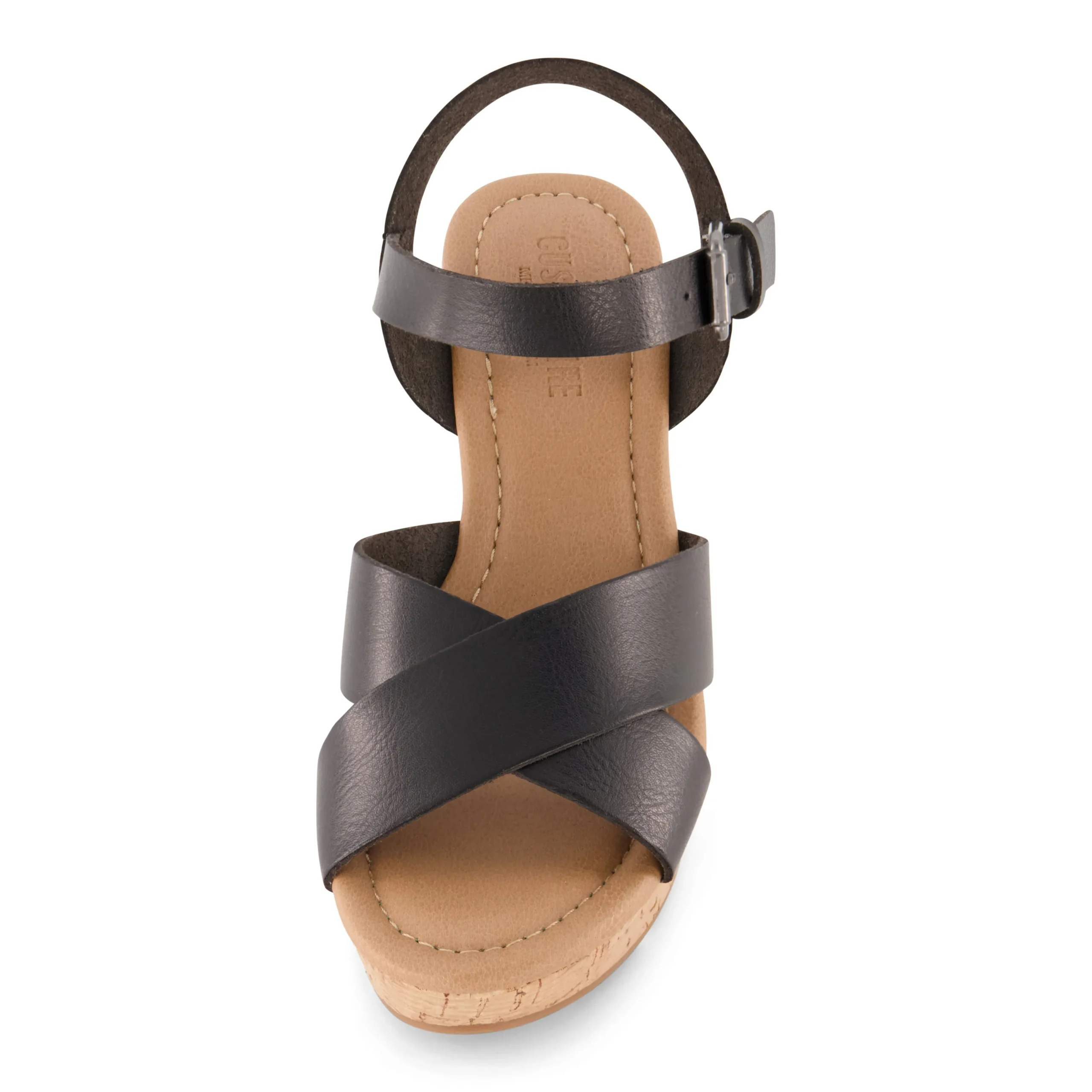 Clogs & Mules | Dress Sandals>Cushionaire Rosie Cork Wedge Sandal