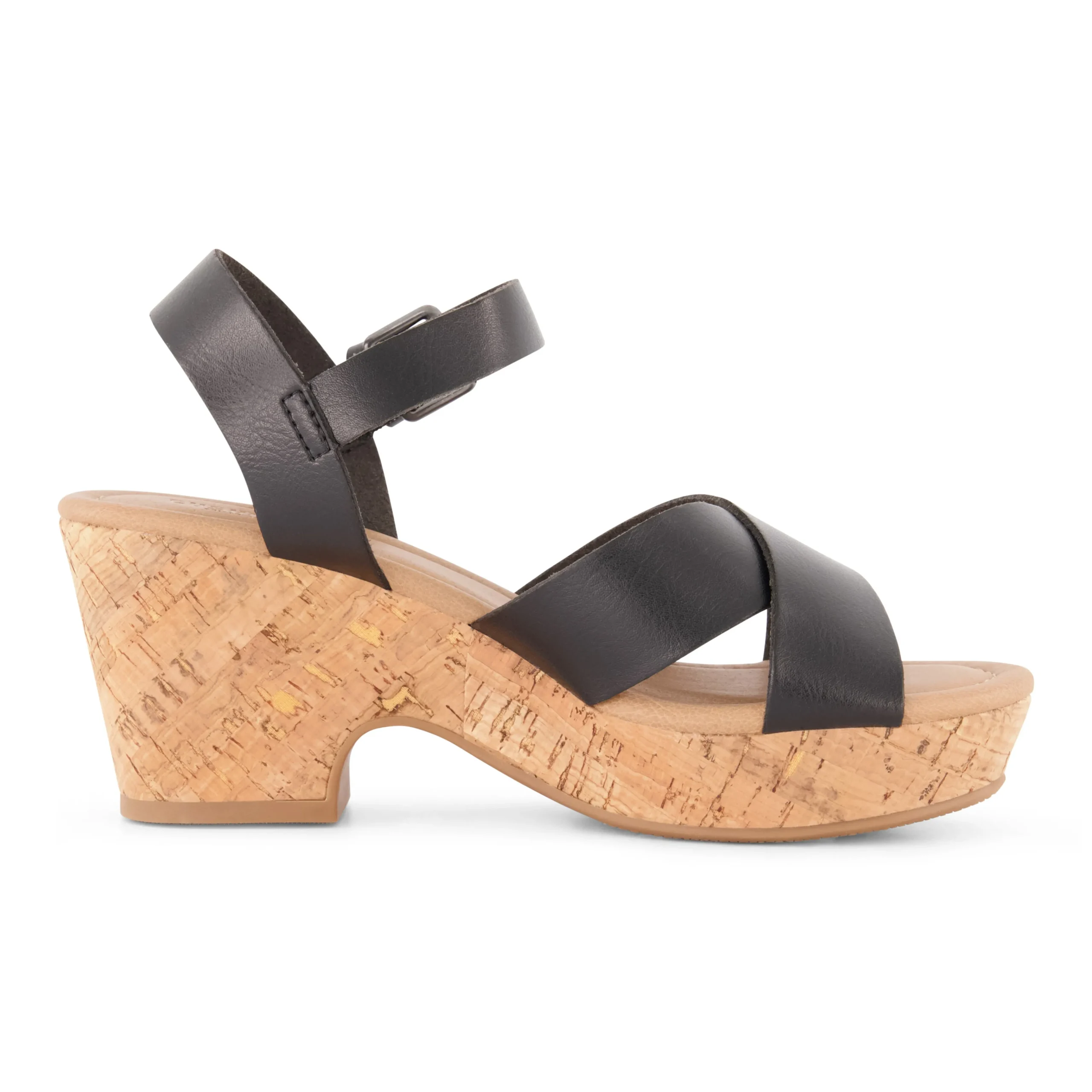 Clogs & Mules | Dress Sandals>Cushionaire Rosie Cork Wedge Sandal