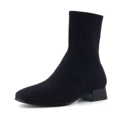 Booties | Dress Boots>Cushionaire Russel Knit Ankle Boot