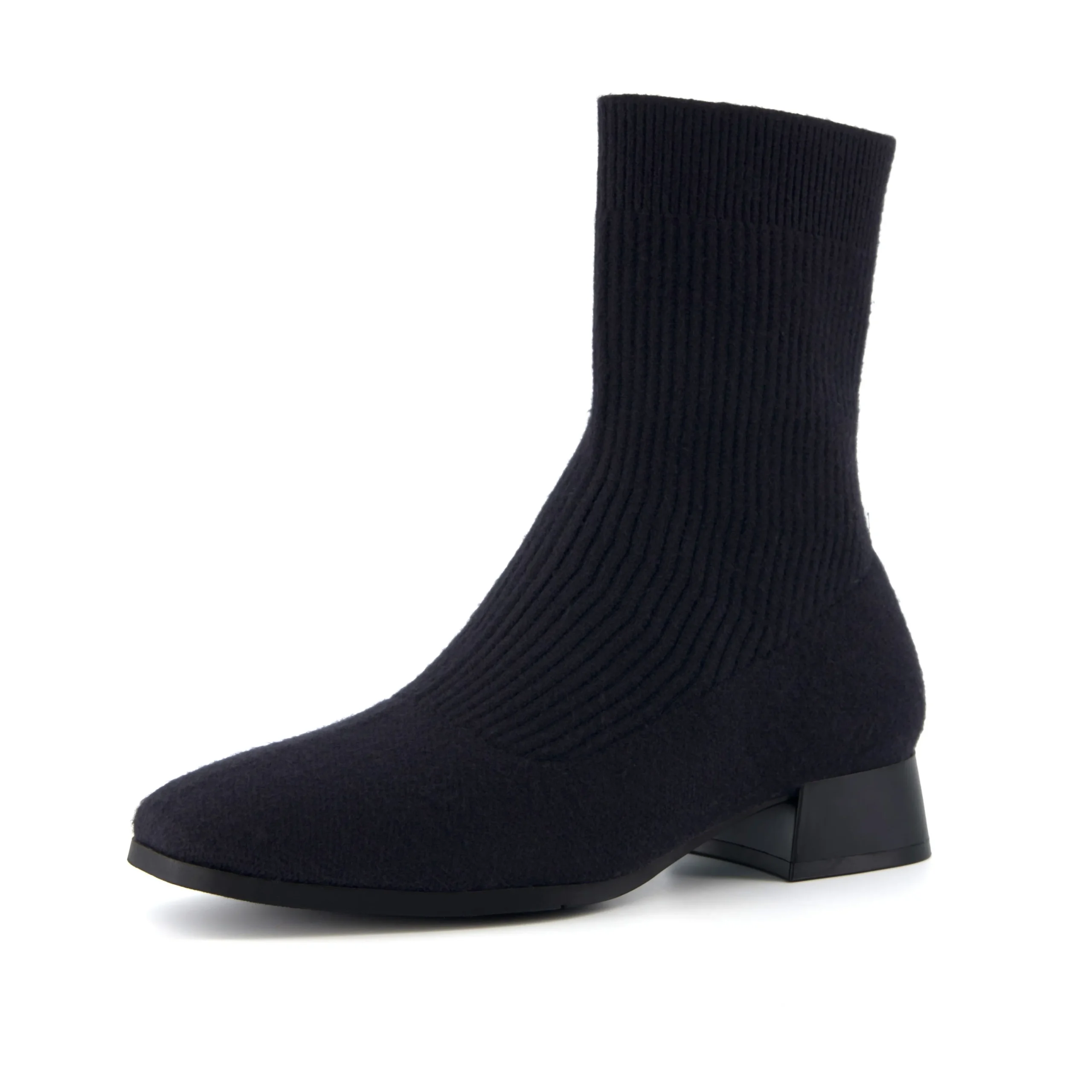 Booties | Dress Boots>Cushionaire Russel Knit Ankle Boot