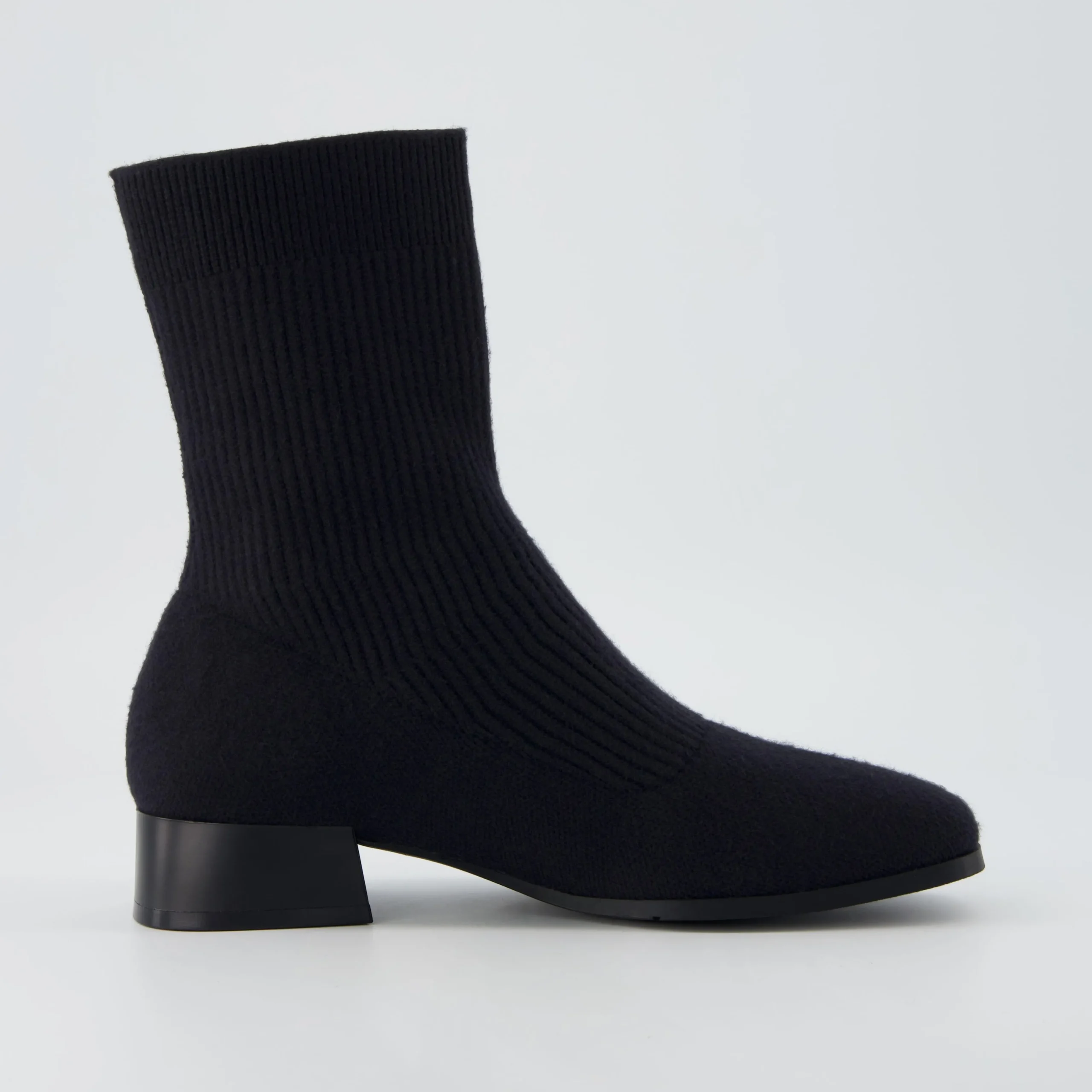 Booties | Dress Boots>Cushionaire Russel Knit Ankle Boot