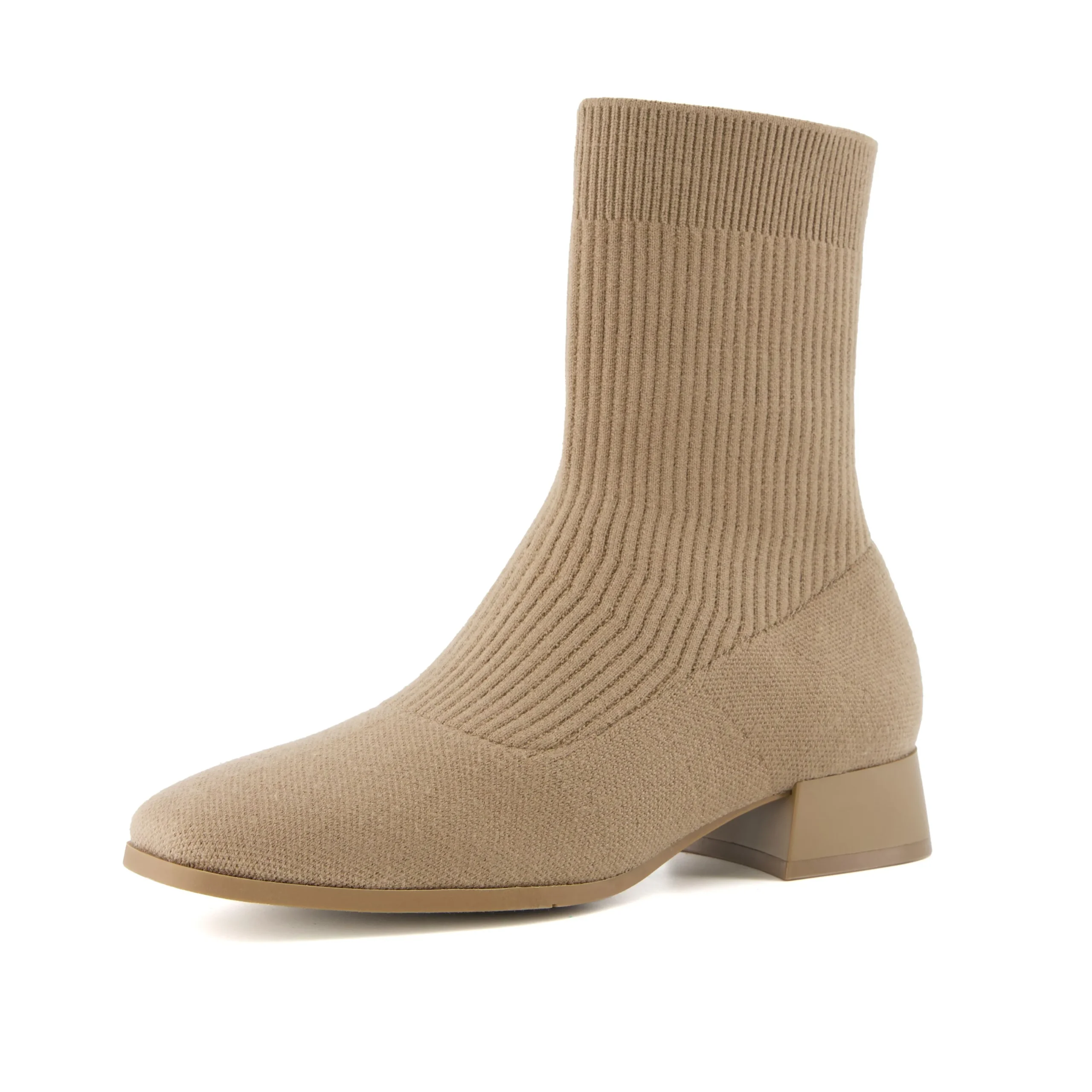 Booties | Dress Boots>Cushionaire Russel Knit Ankle Boot