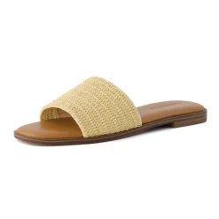 Slide Sandals | Flat Sandals><noscript><img width=