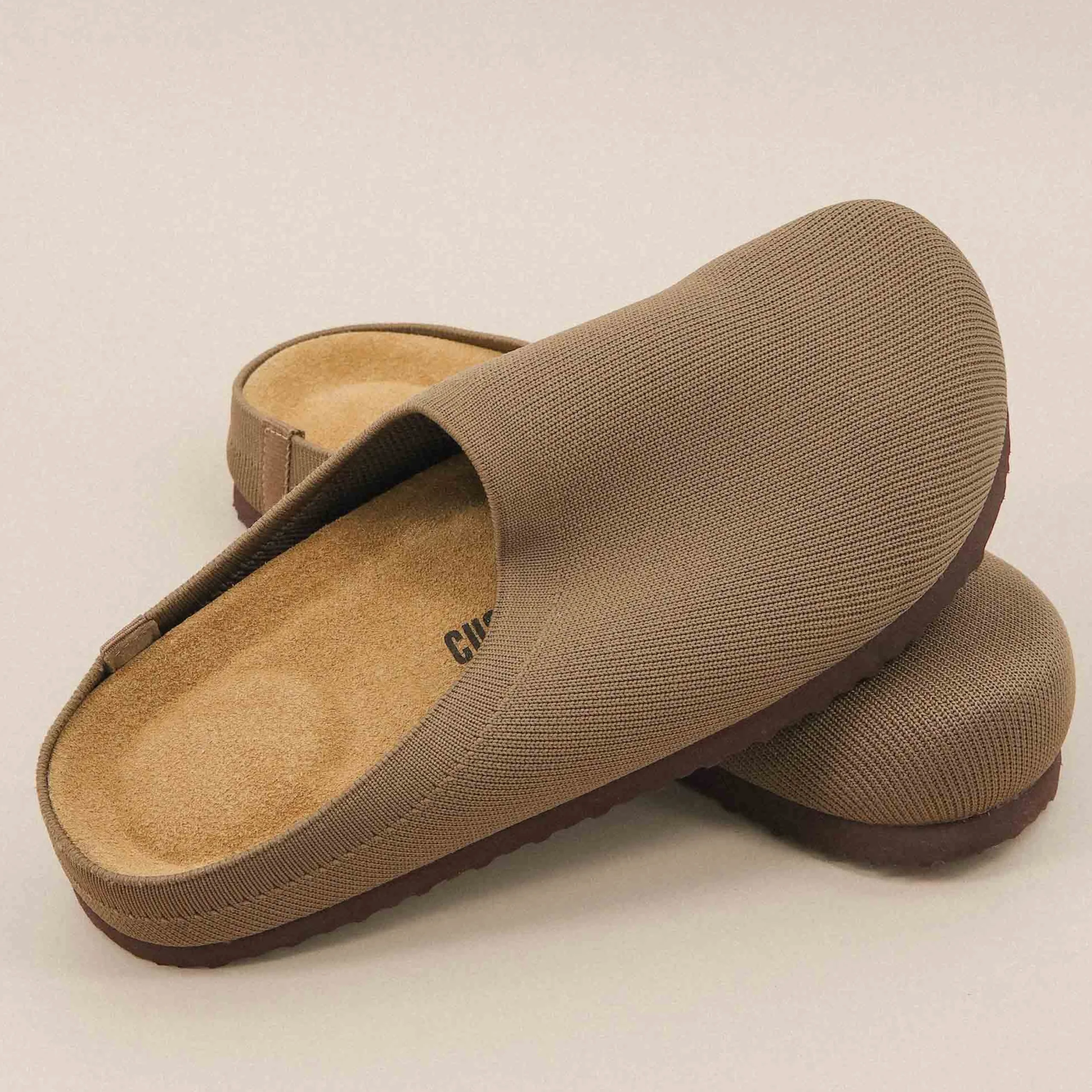 Clogs & Mules>Cushionaire Sils Knit Cork Footbed Clog