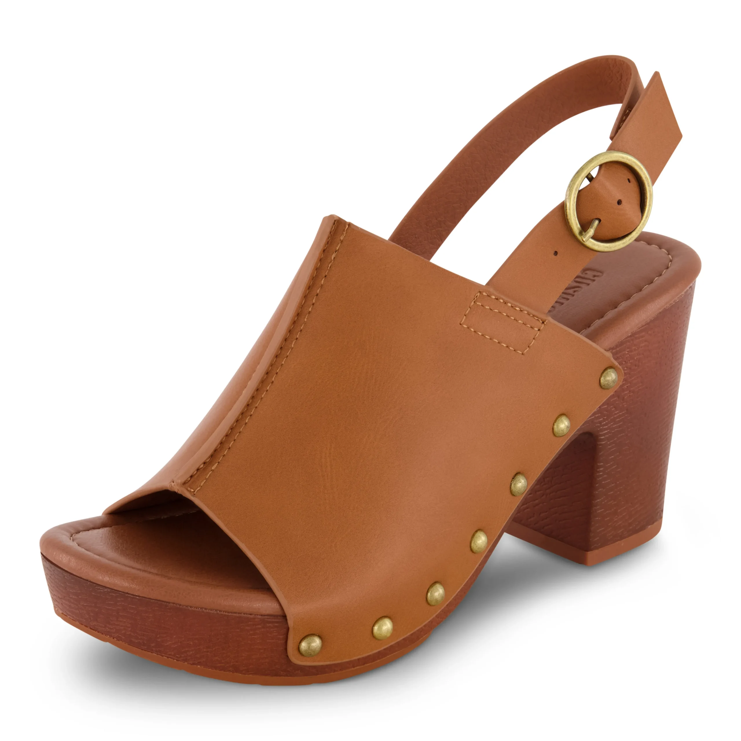 Platform Sandals | Dress Sandals>Cushionaire Sisi Studded Slingback Clog