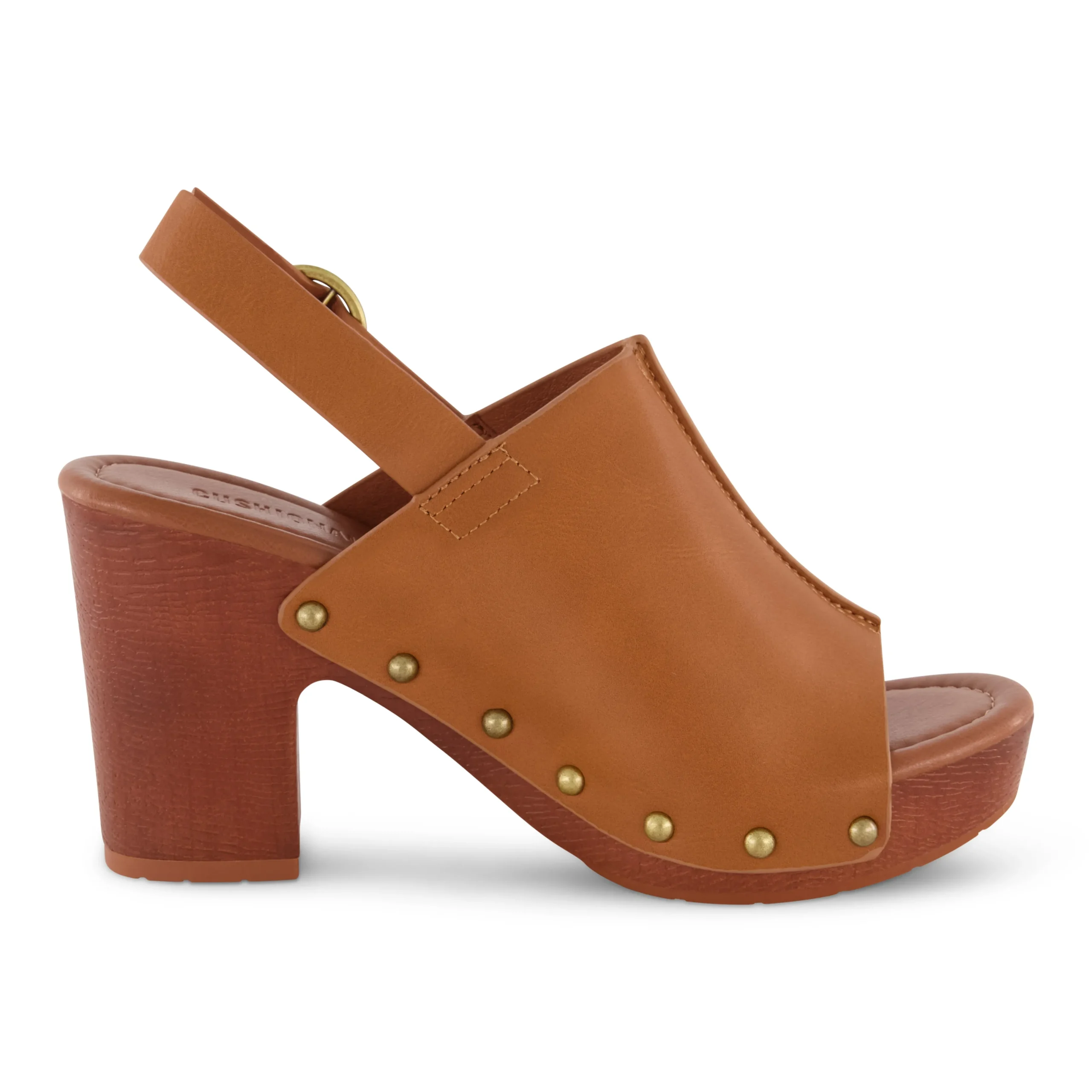 Platform Sandals | Dress Sandals>Cushionaire Sisi Studded Slingback Clog