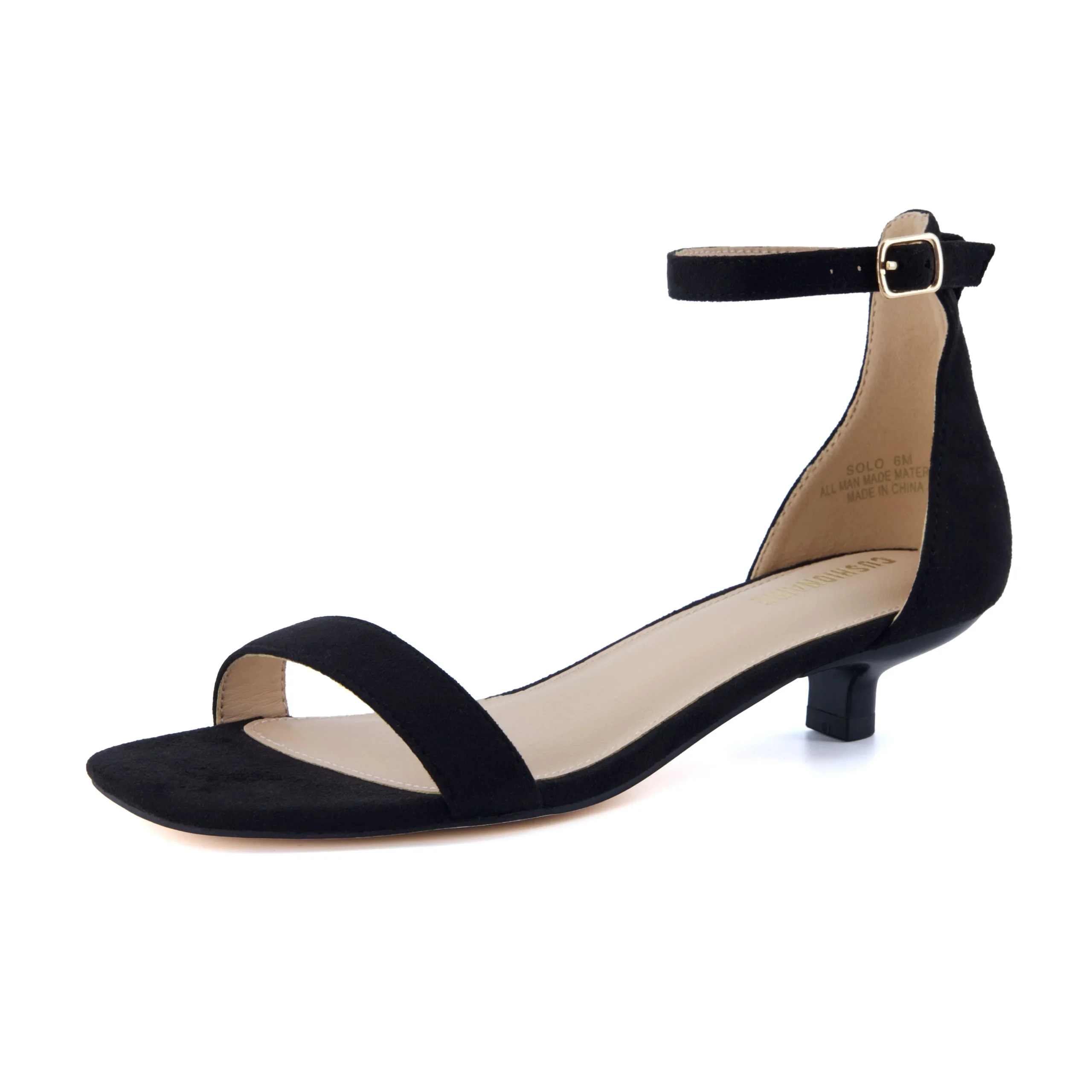 Dress Sandals | Dress Sandals>Cushionaire Solo Kitten Heel Sandal