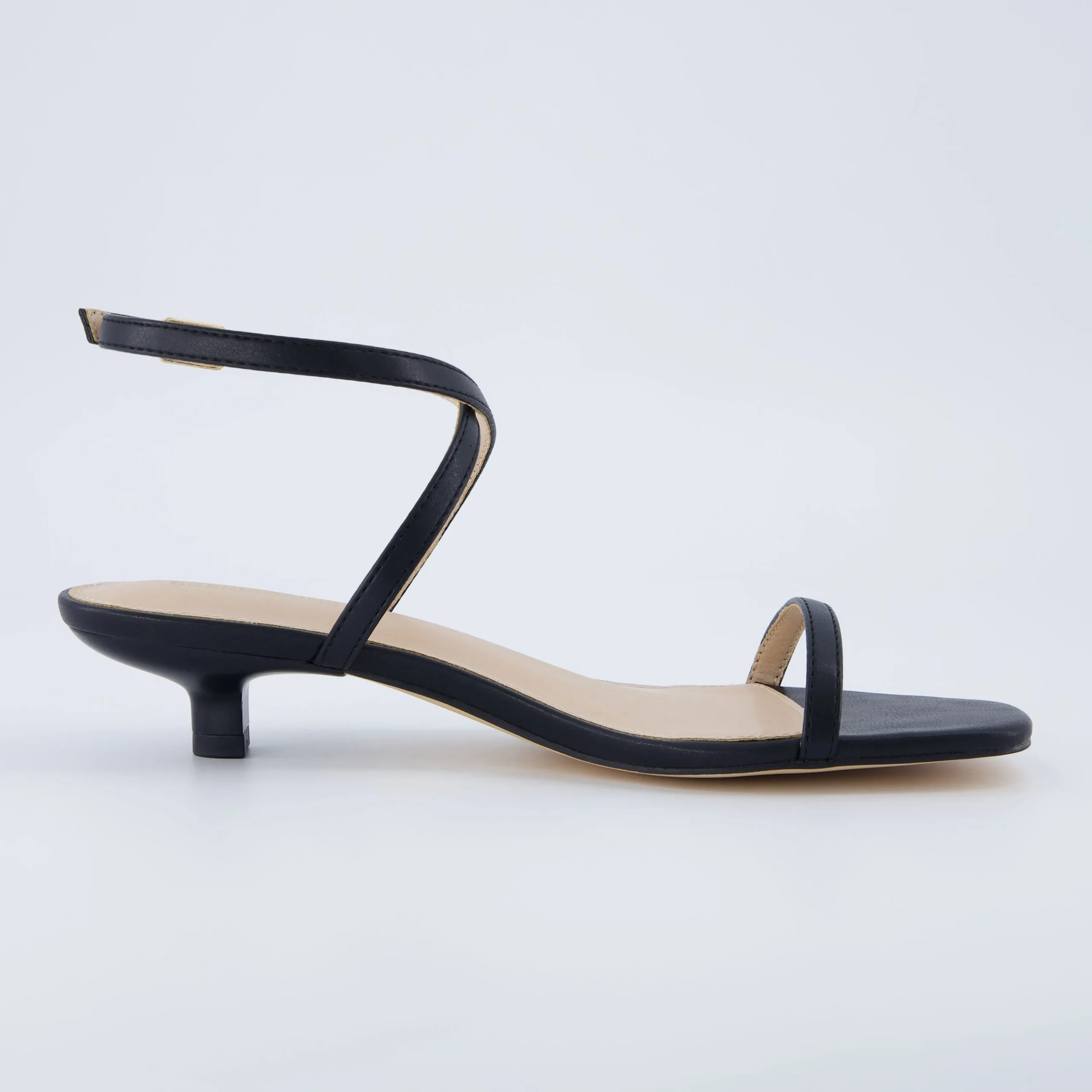 Slide Sandals | Footbed Sandals>Cushionaire Sonata Kitten Heel Sandal