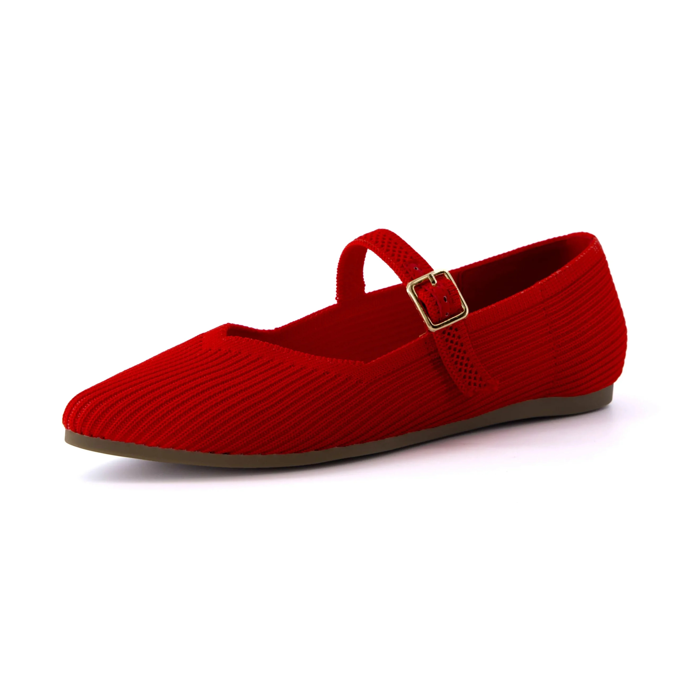 Mary Janes | Casuals>Cushionaire Sonnet Mary Jane Knit Flat