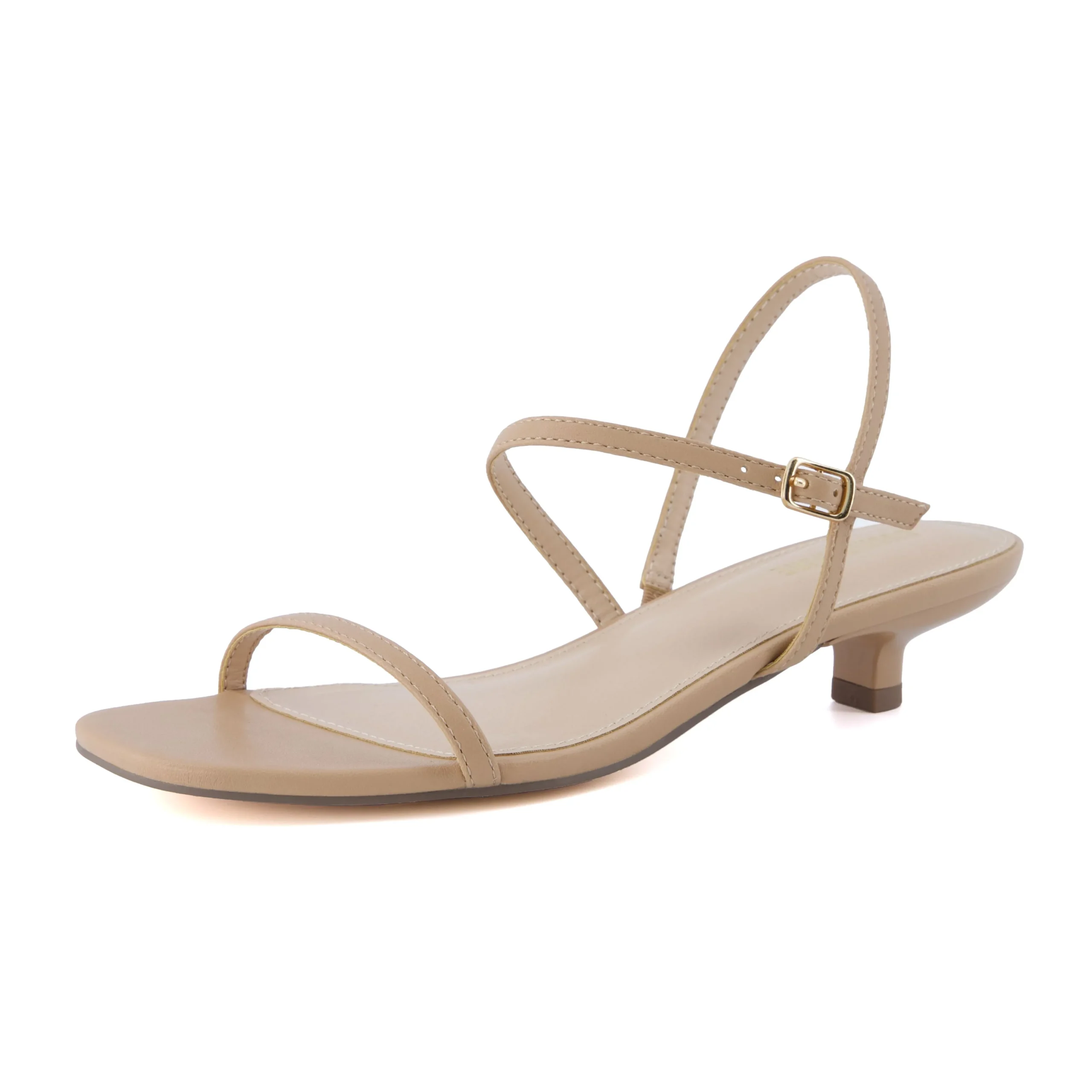 Footbed Sandals | Dress Sandals>Cushionaire Soprano Kitten Heel Sandal