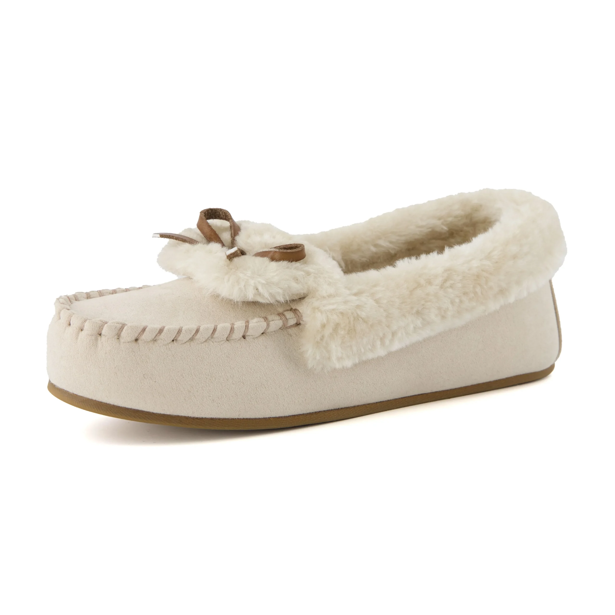 Slippers>Cushionaire Stella Cozy Moccasin Slippers