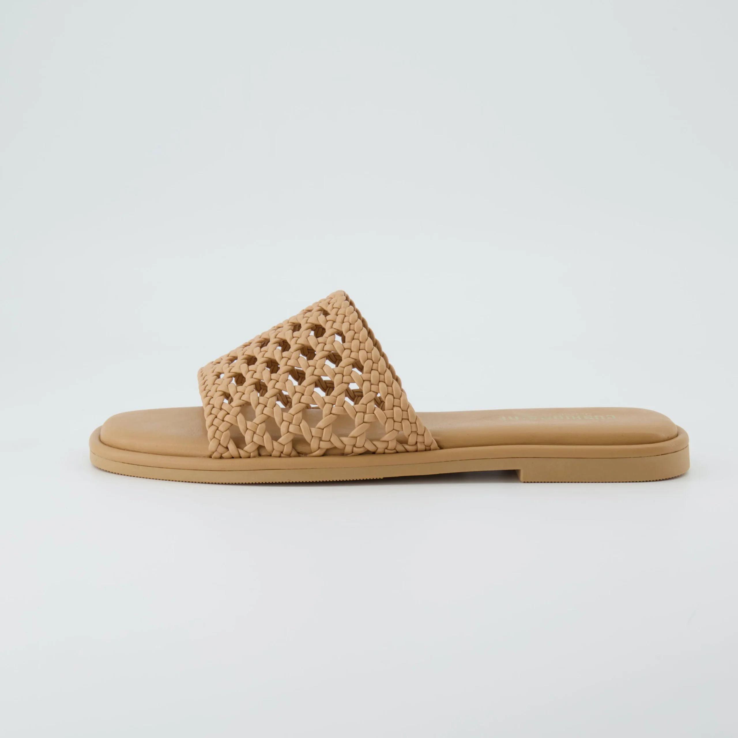 Slide Sandals | Flat Sandals>Cushionaire Temptest Basket Weave Slide Sandal