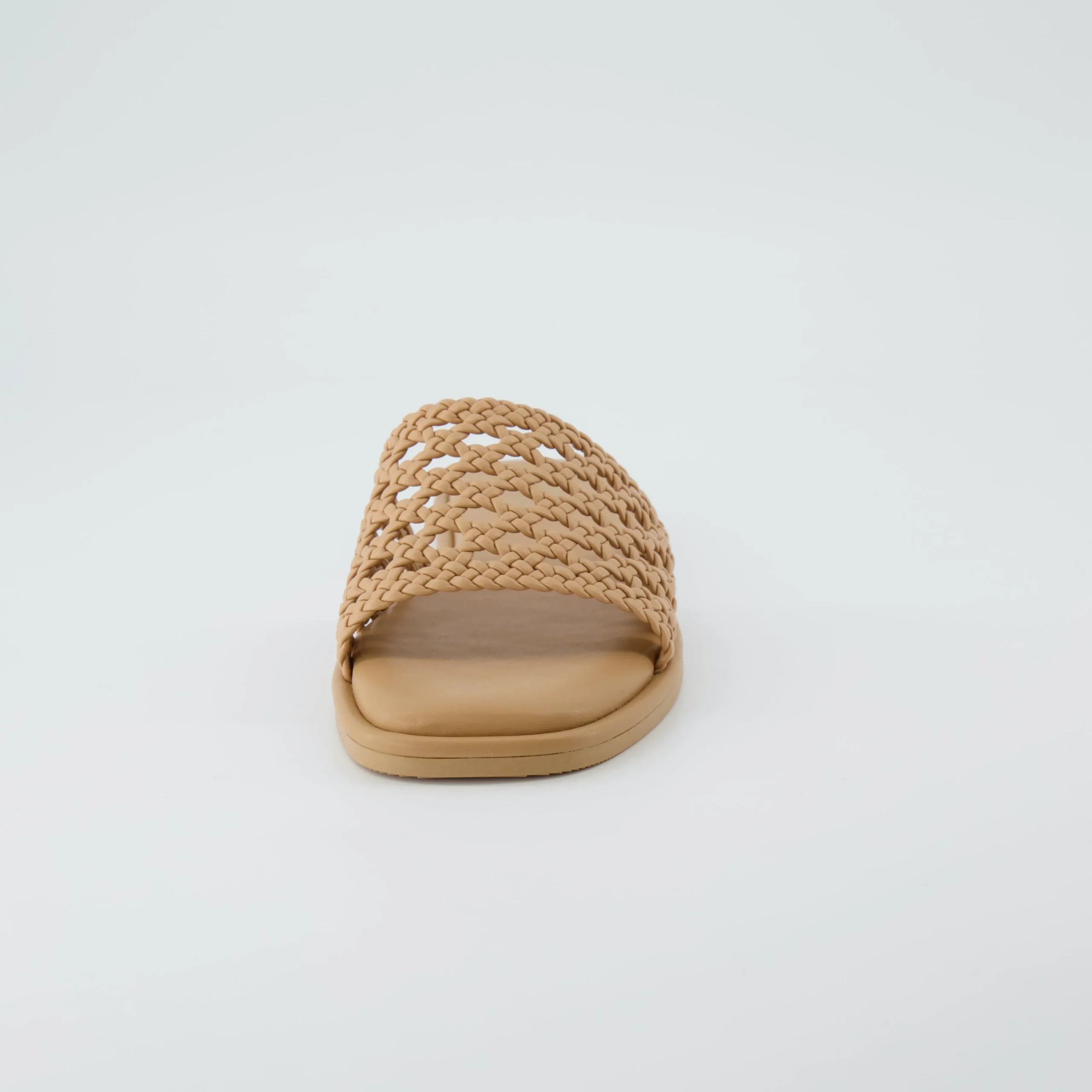 Slide Sandals | Flat Sandals>Cushionaire Temptest Basket Weave Slide Sandal
