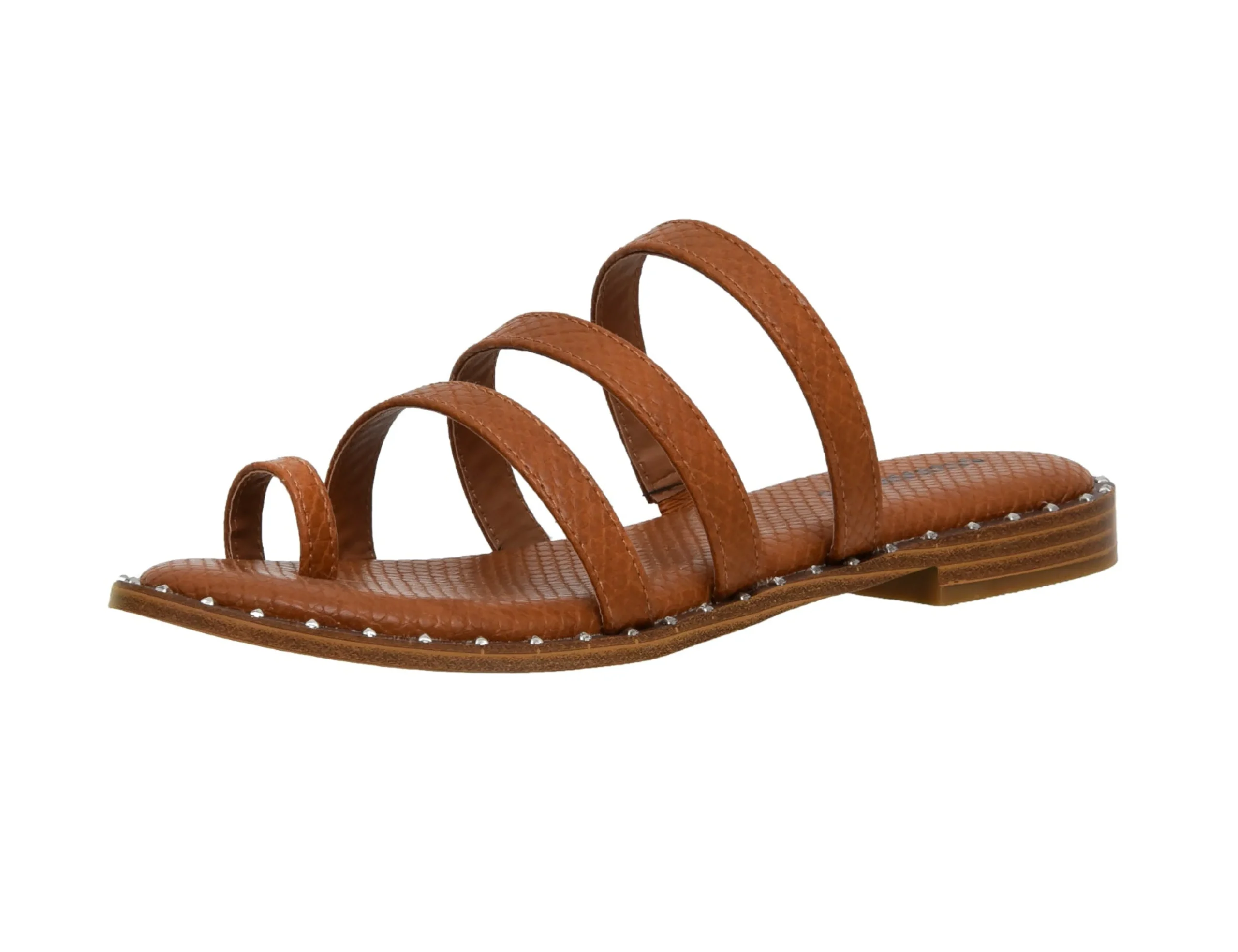 Slide Sandals | Flat Sandals>Cushionaire Tess Triple Band Slide Sandal