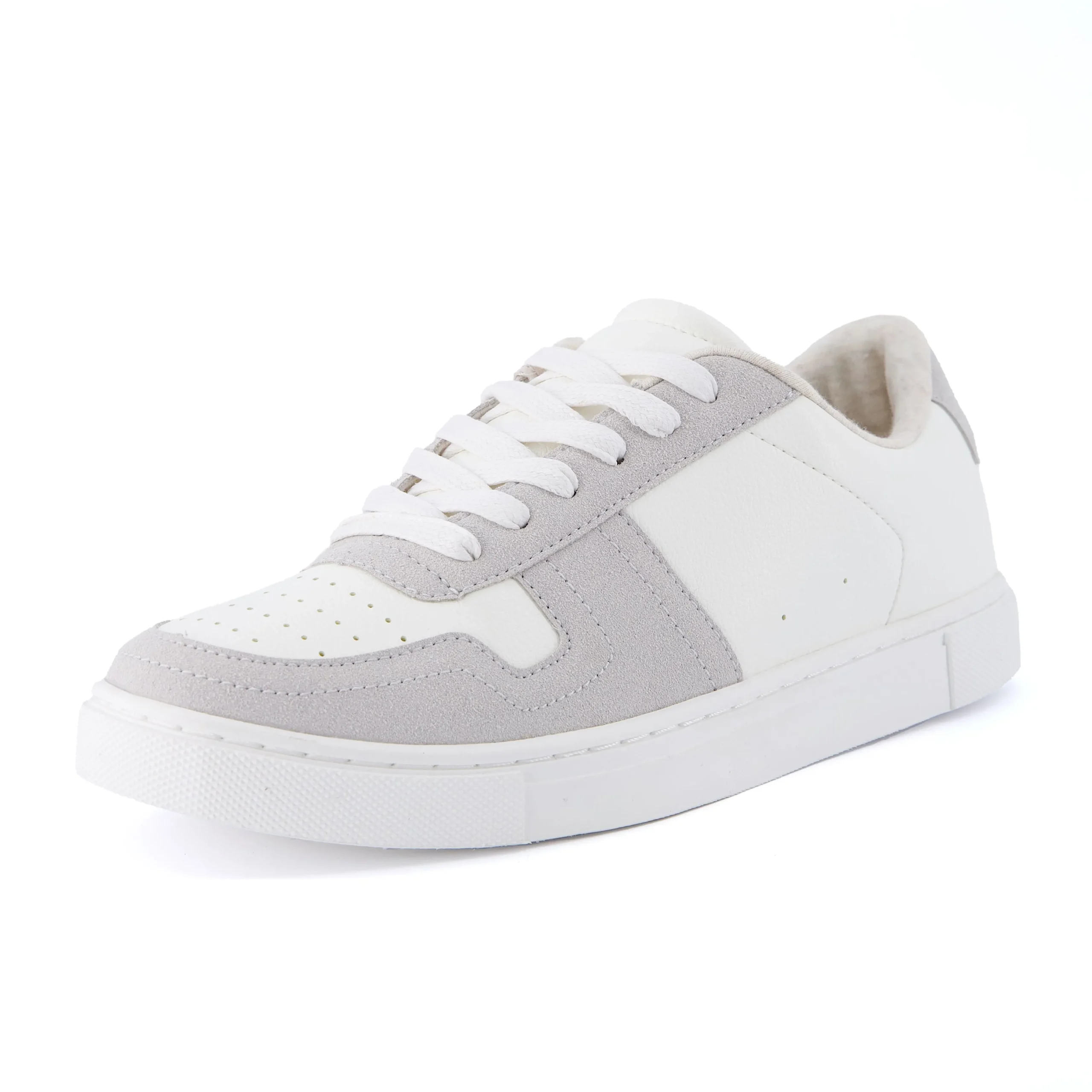Fashion Sneakers | Sneakers>Cushionaire Trophy Lace Up Sneaker White/Grey