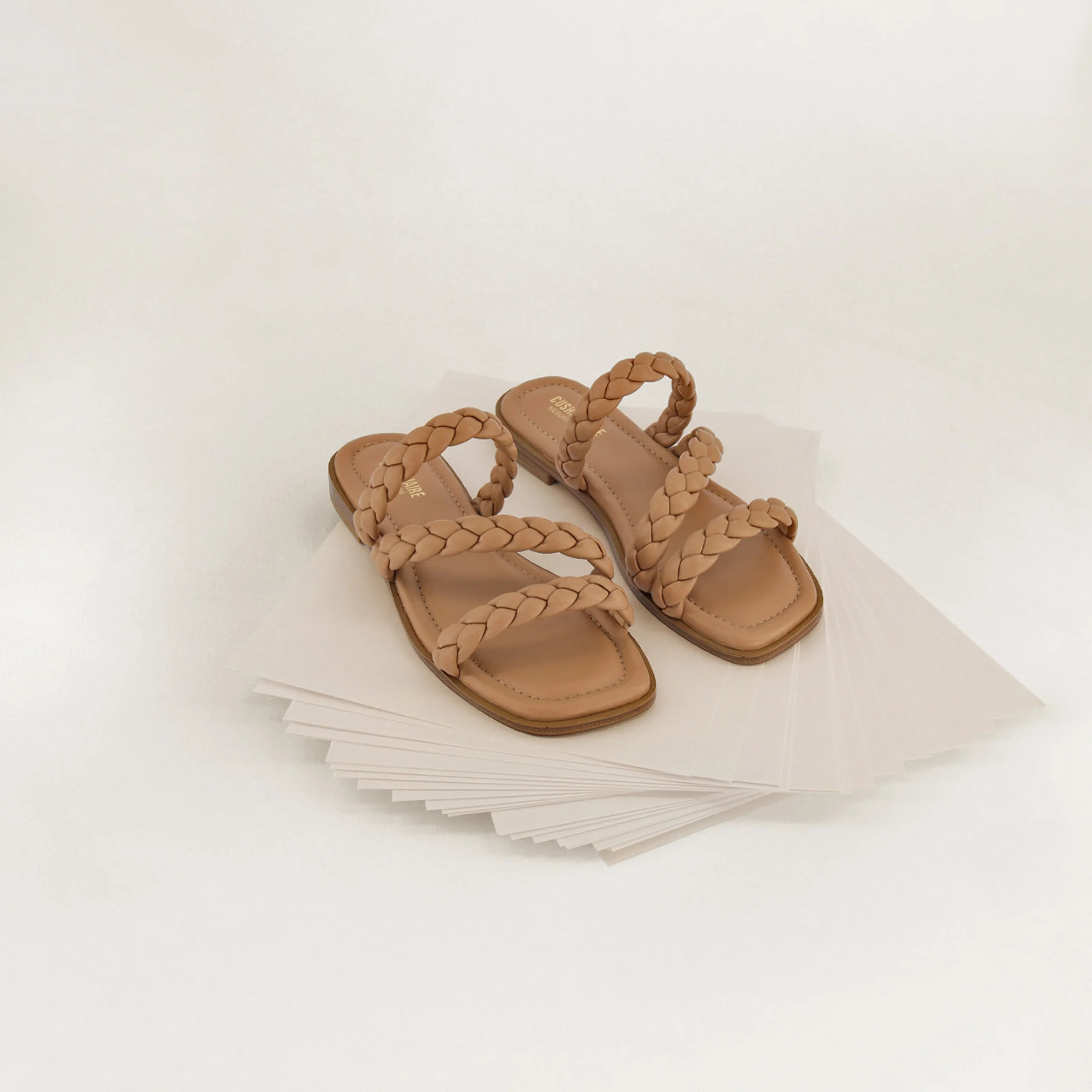 Slide Sandals | Flat Sandals>Cushionaire Venice Braided Slide Sandals