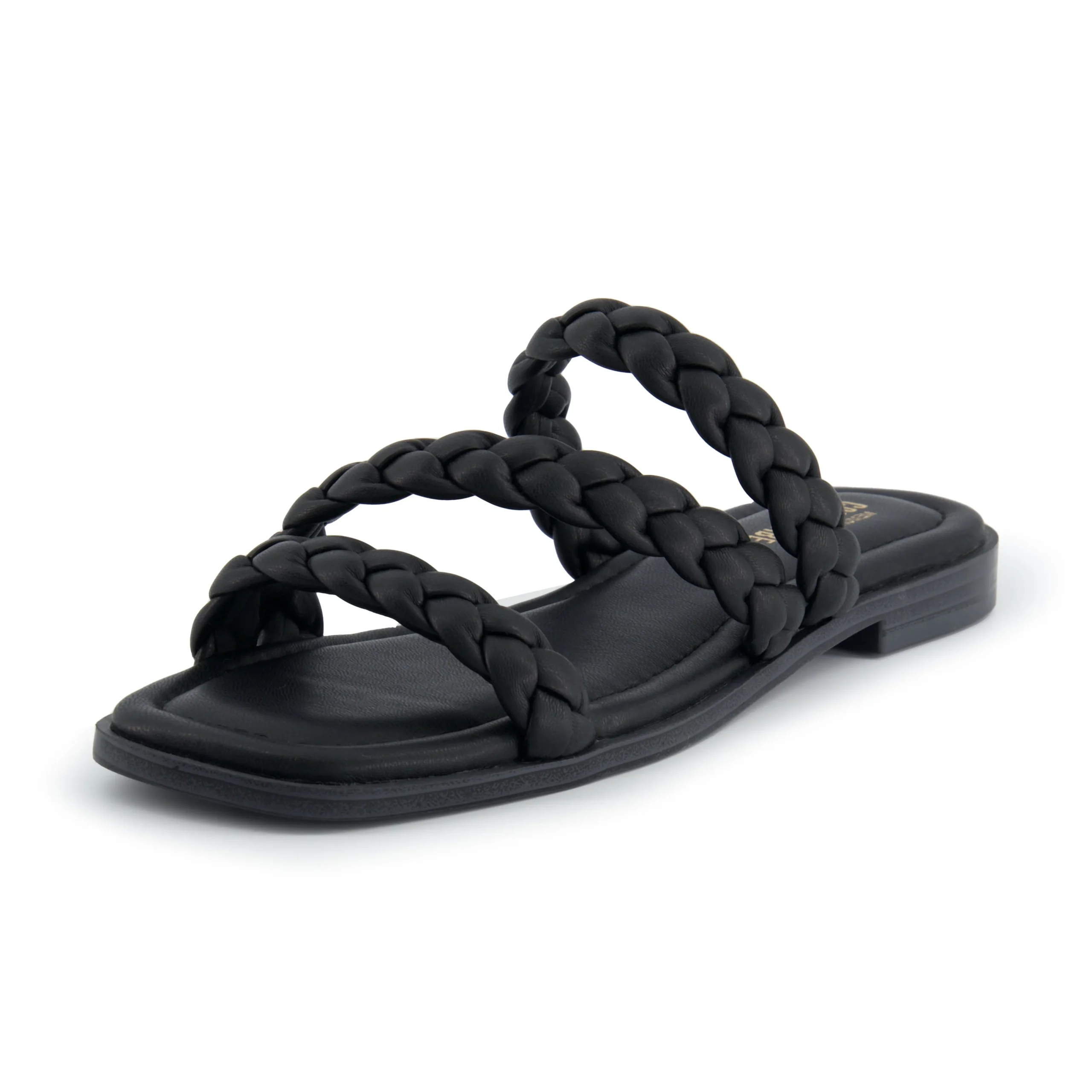 Slide Sandals | Flat Sandals>Cushionaire Venice Braided Slide Sandals