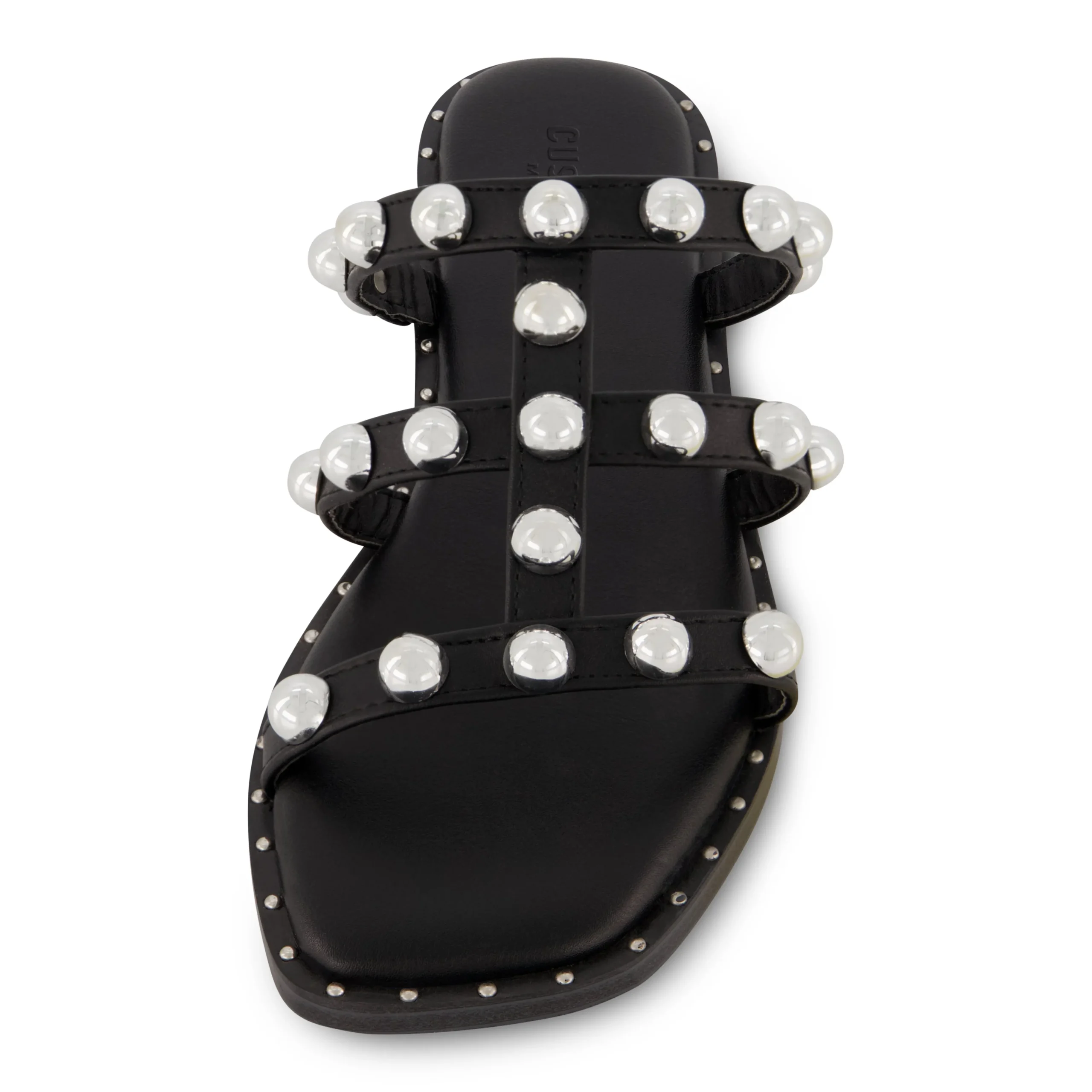 Slide Sandals | Flat Sandals>Cushionaire Ventura Studded Sandal