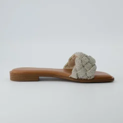 Slide Sandals | Flat Sandals><noscript><img width=