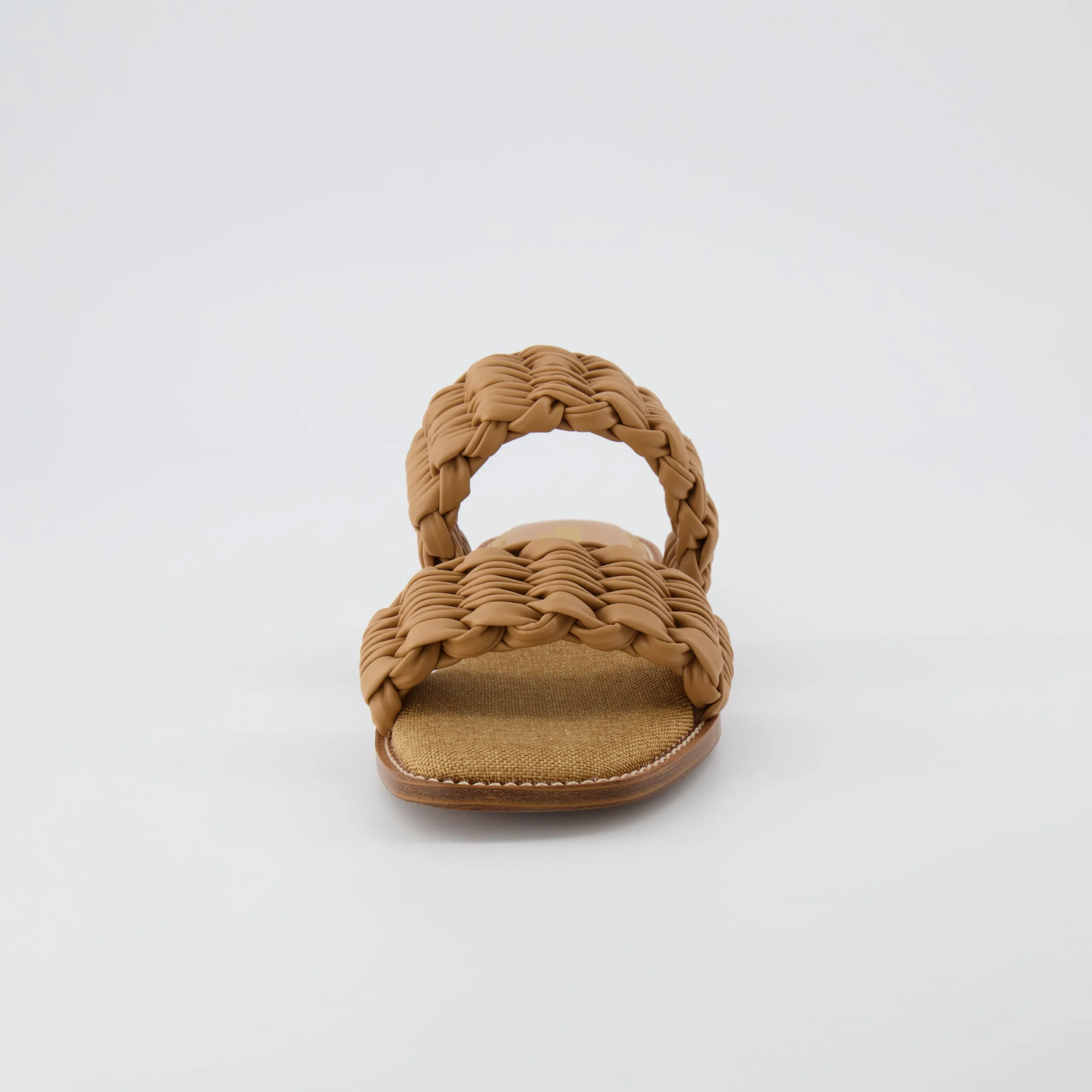 Slide Sandals | Flat Sandals>Cushionaire Vibe Braided Two Band Sandal