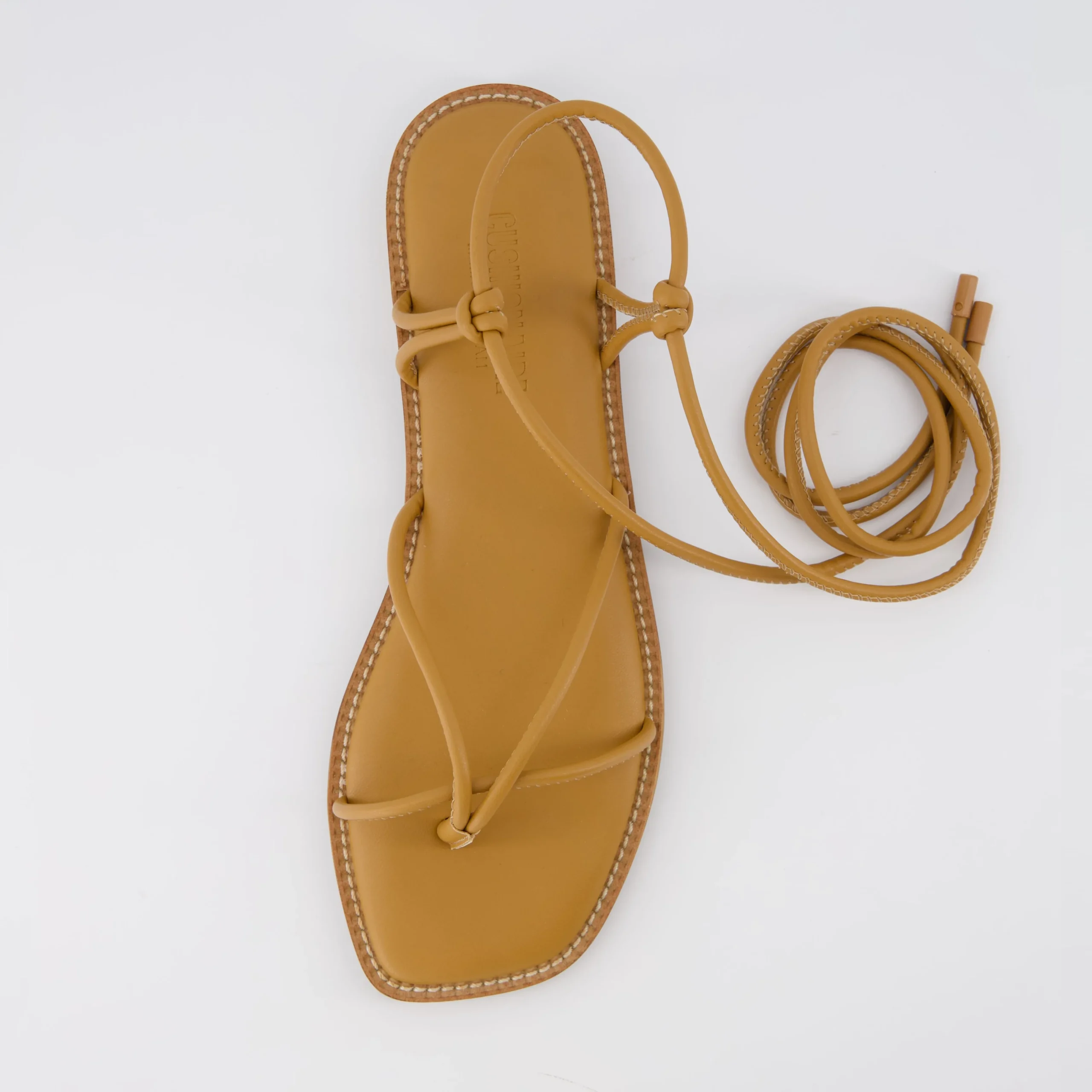 Flat Sandals>Cushionaire Virtue Lace Up Sandal