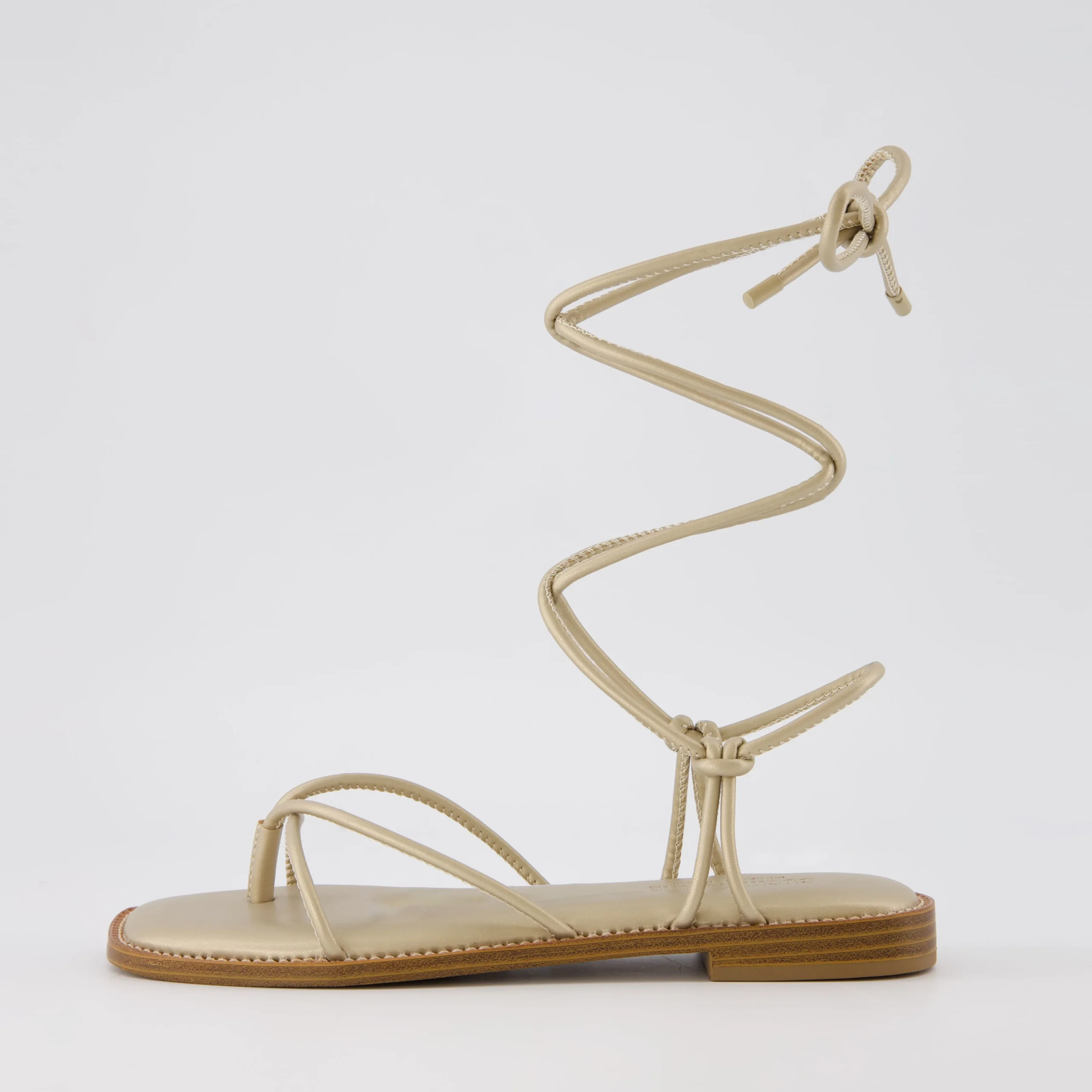 Flat Sandals>Cushionaire Virtue Lace Up Sandal
