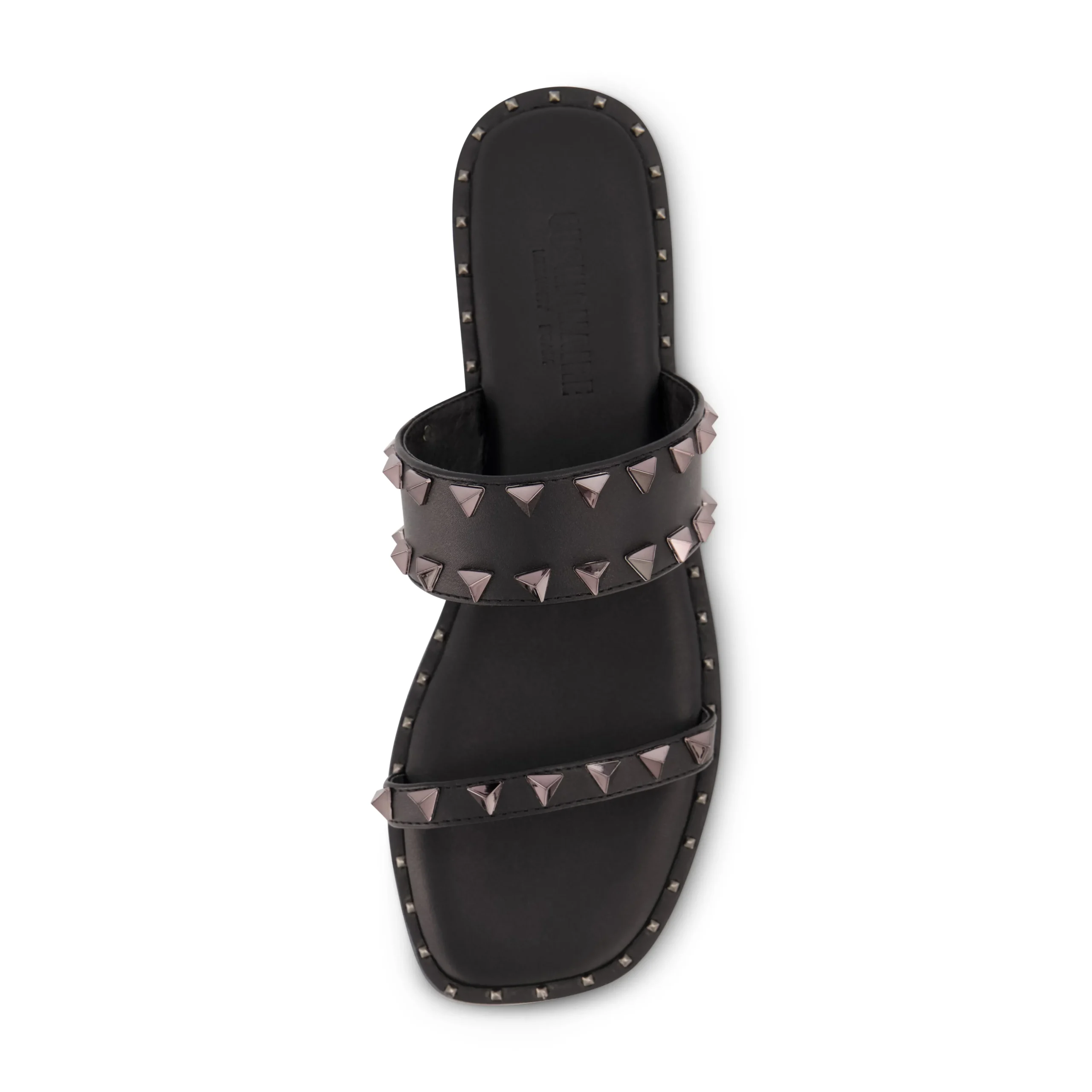 Slide Sandals | Flat Sandals>Cushionaire Visby Studded Two Band Sandal