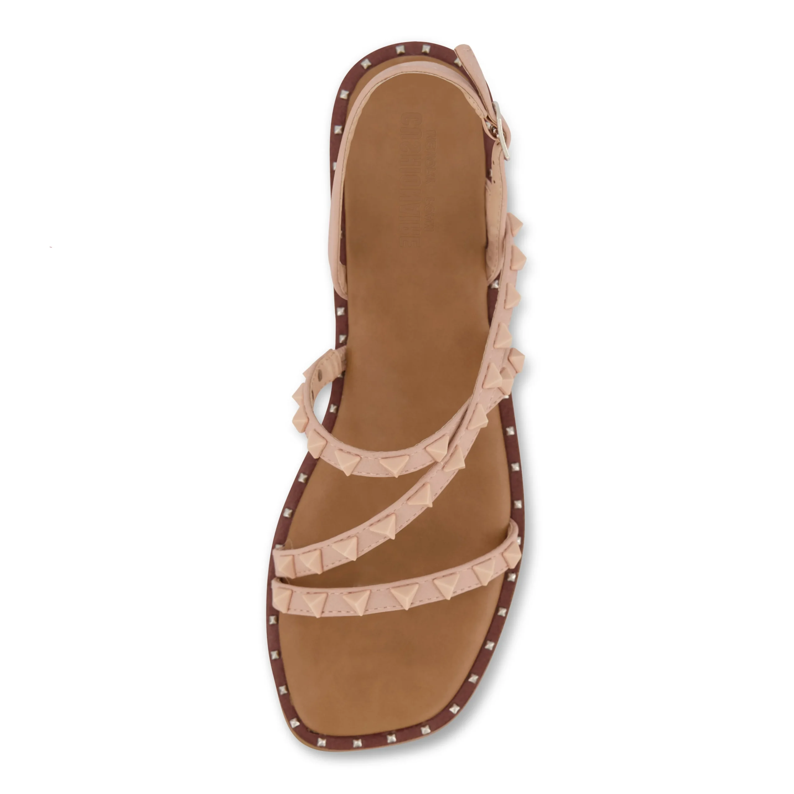 Flat Sandals>Cushionaire Vogue Studded Sandal