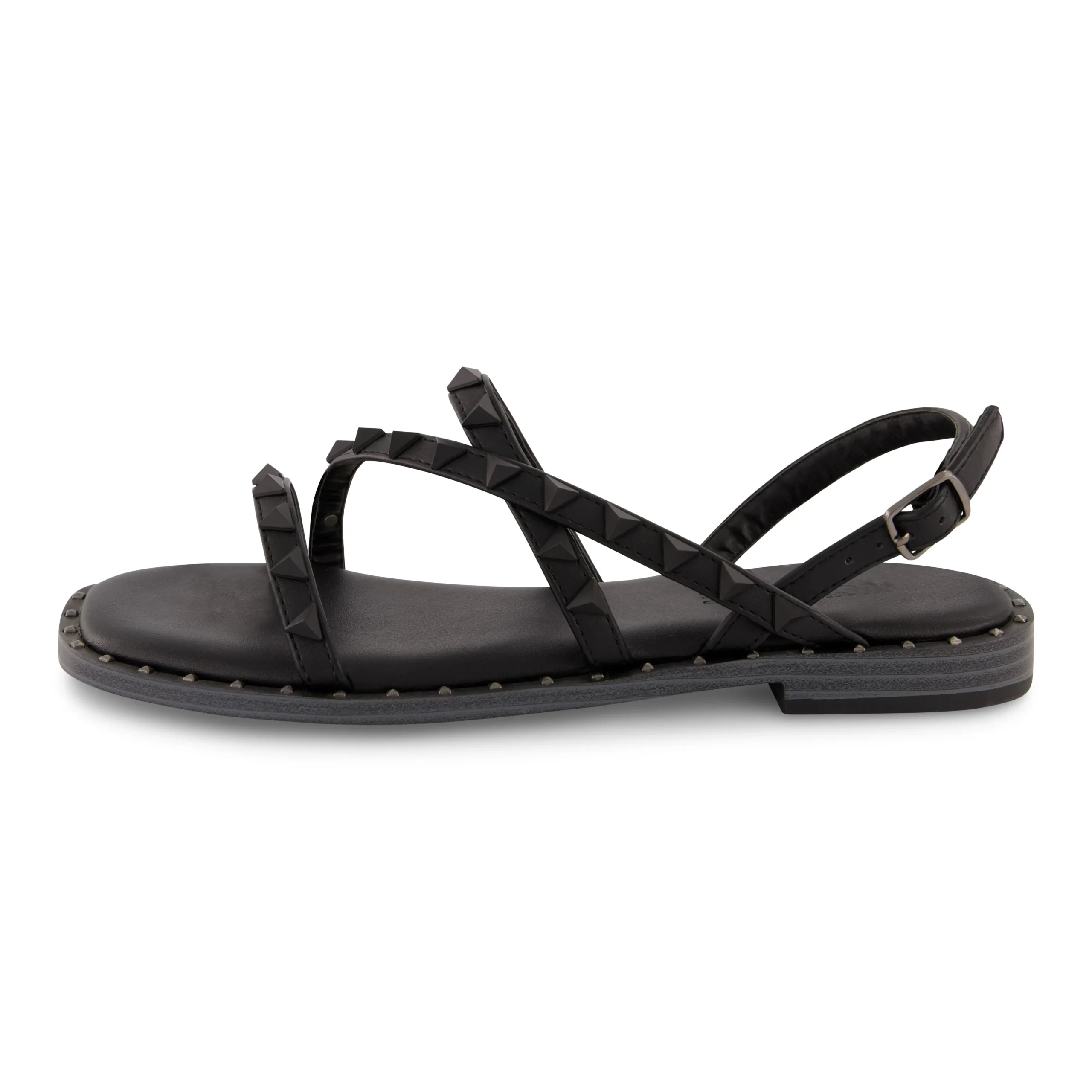 Flat Sandals>Cushionaire Vogue Studded Sandal